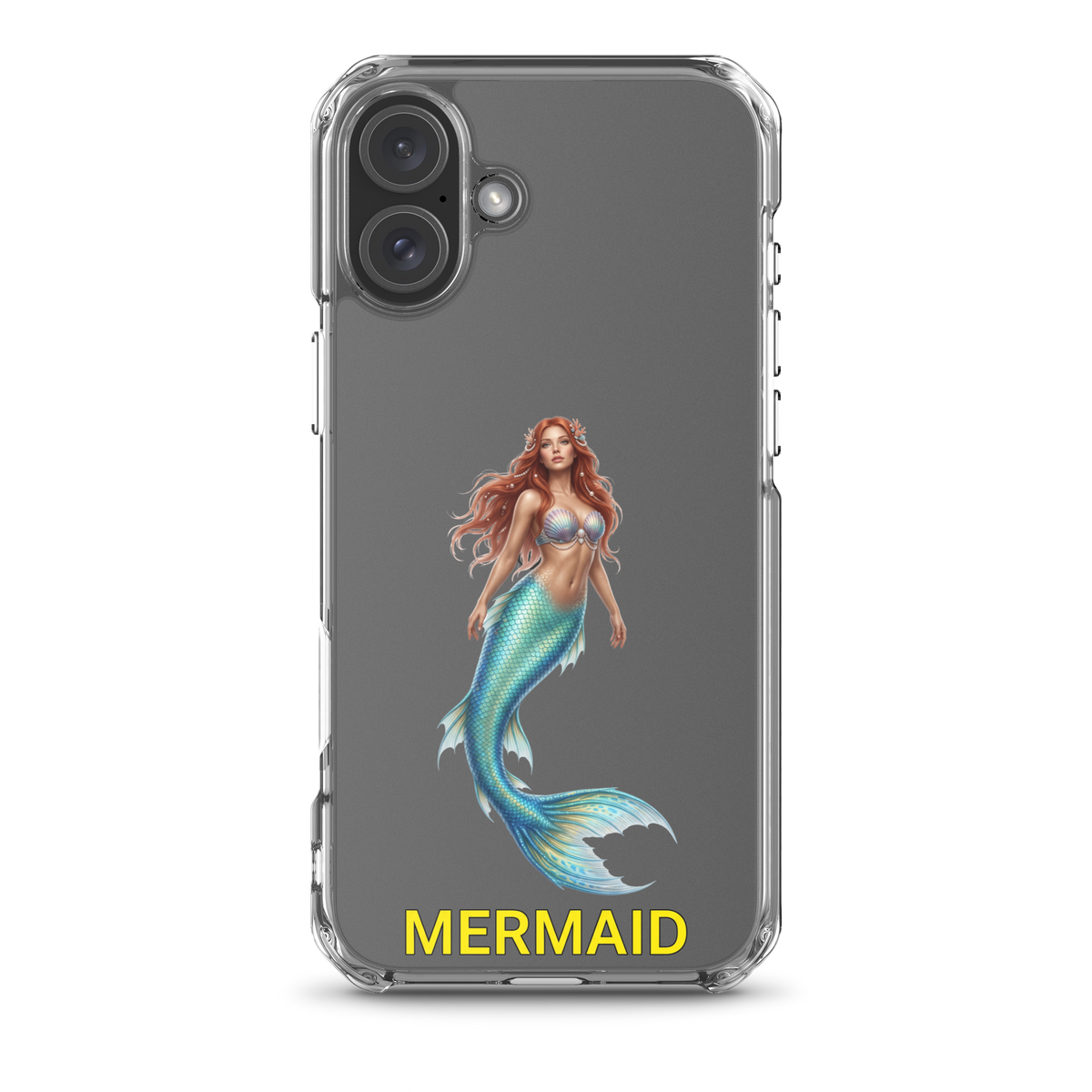Mermaid Clear Case for iPhone®