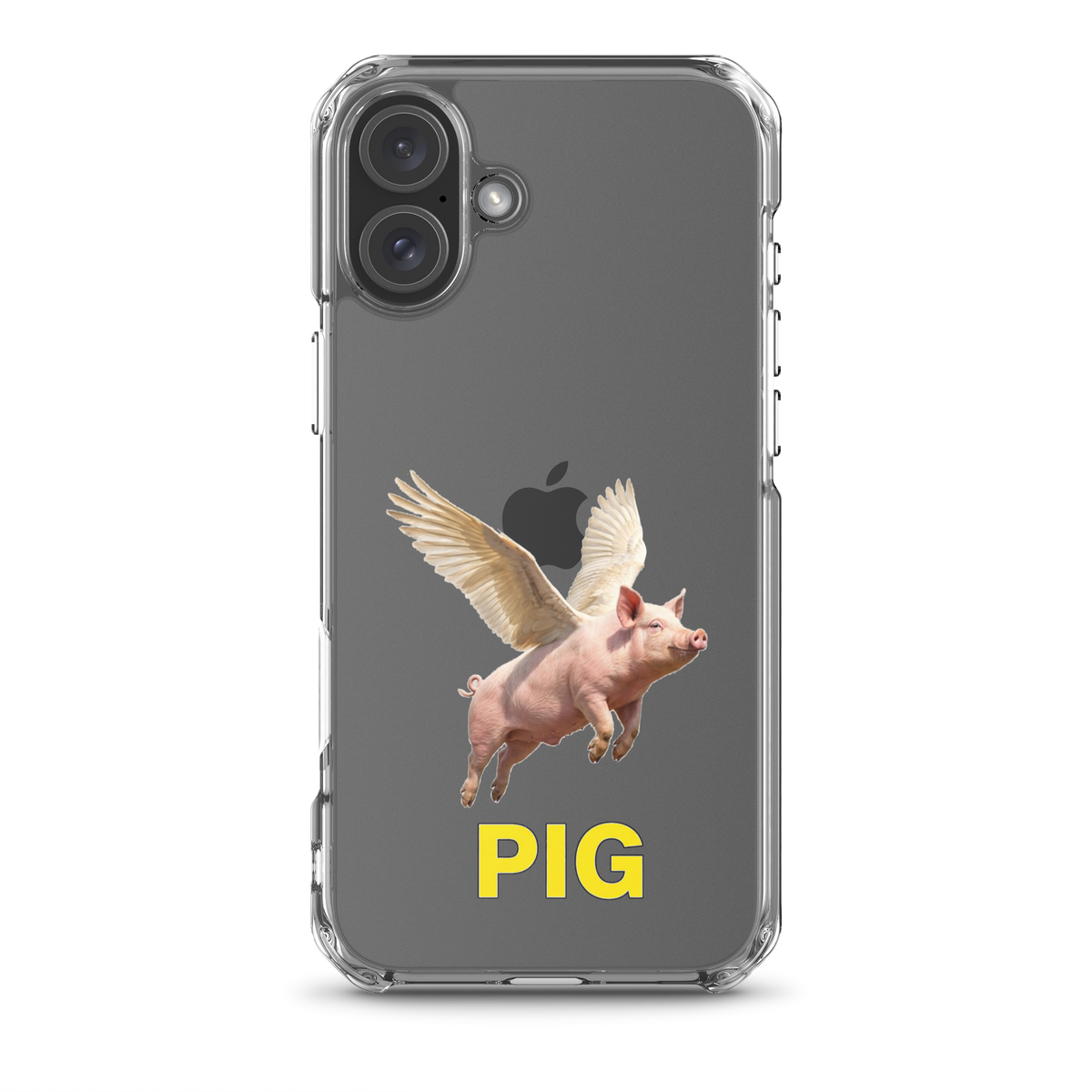 Flying Pig Clear Case for iPhone®