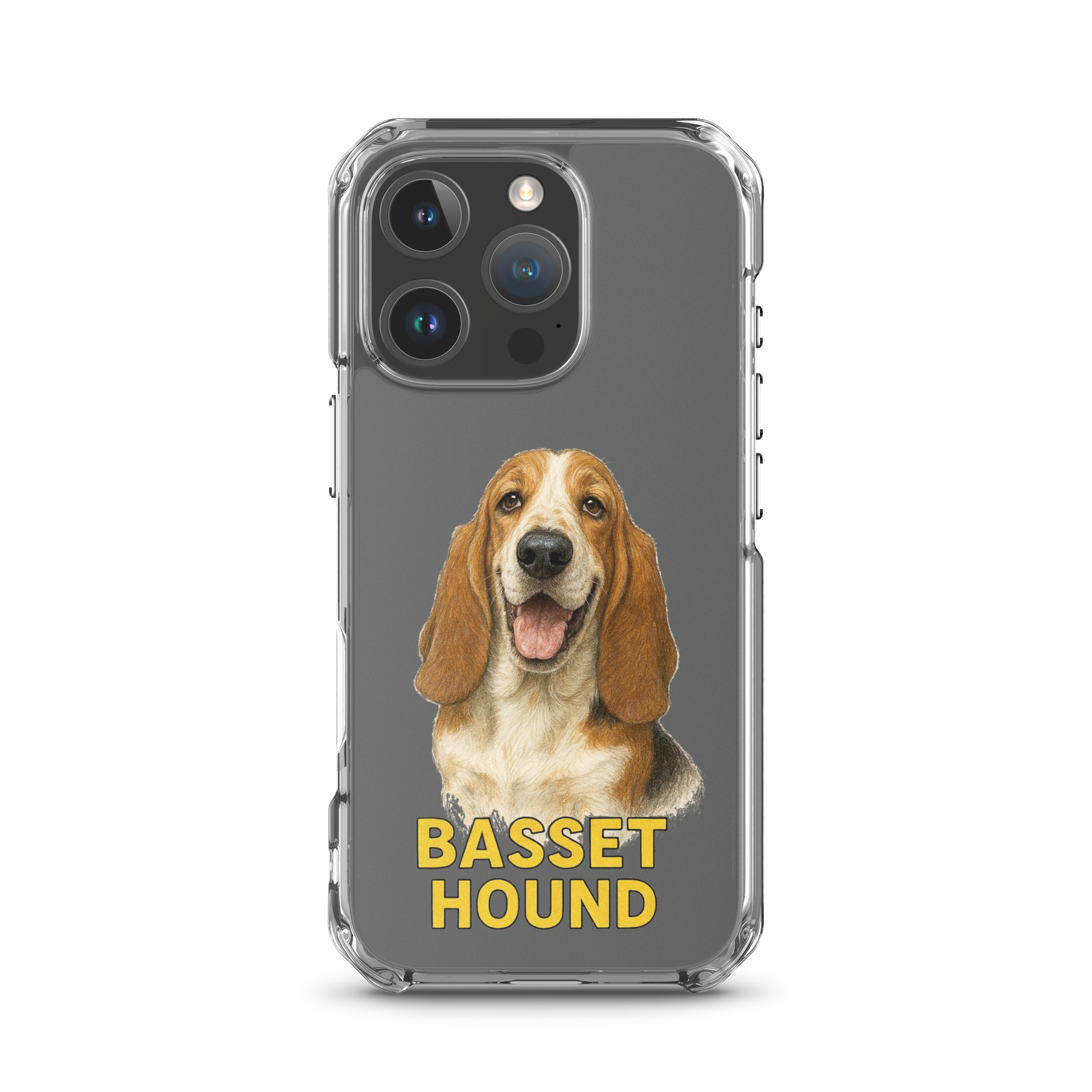 Basset Hound Clear Case for iPhone