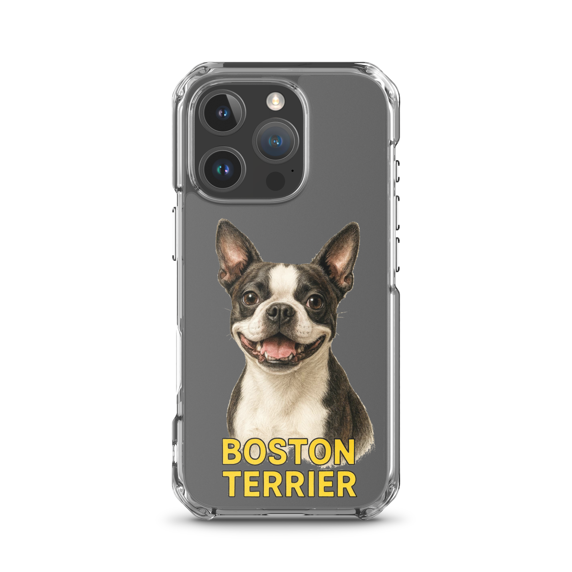 Boston Terrier Clear Case for iPhone