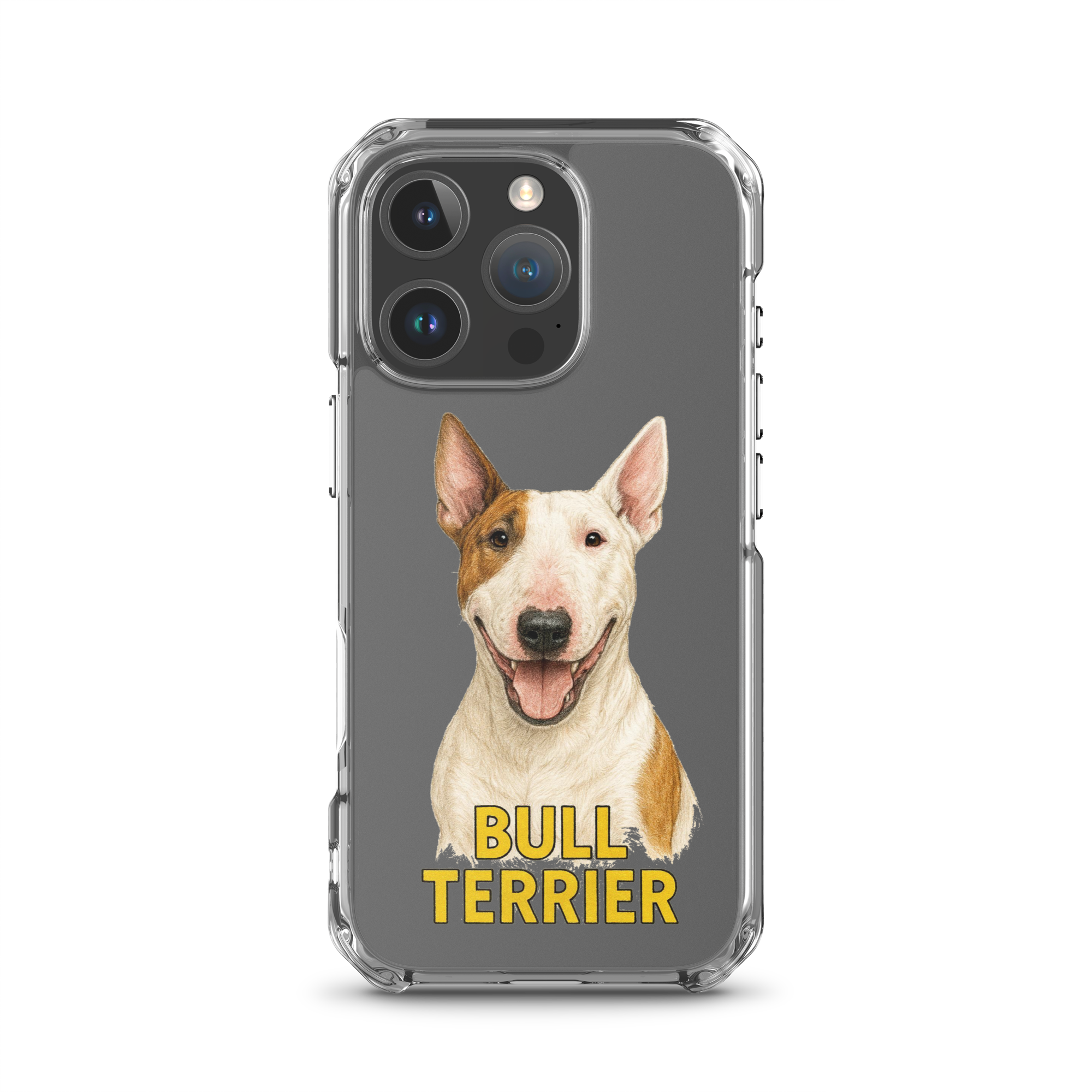 Bull Terrier Clear Case for iPhone