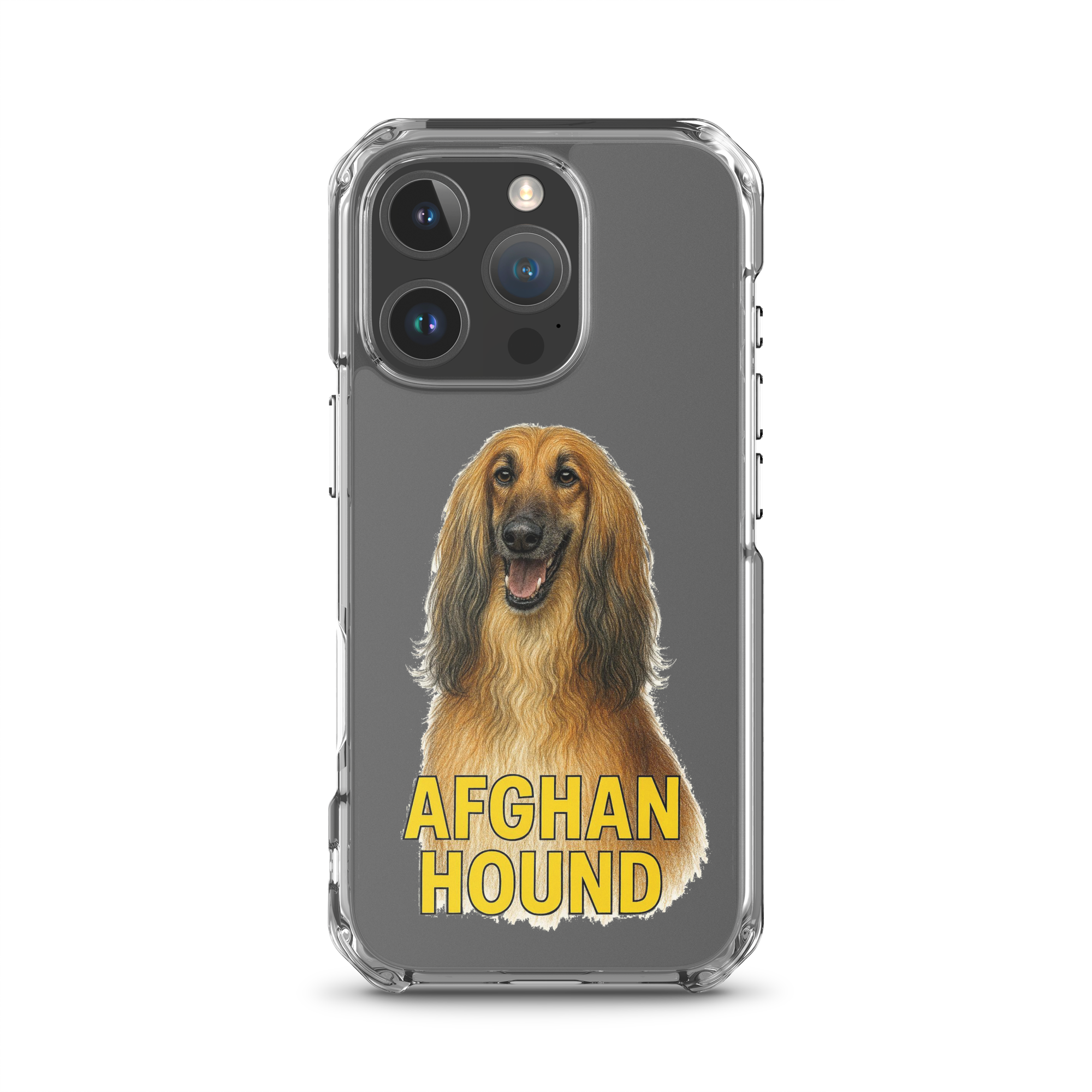Afghan Hound Clear Case for iPhone