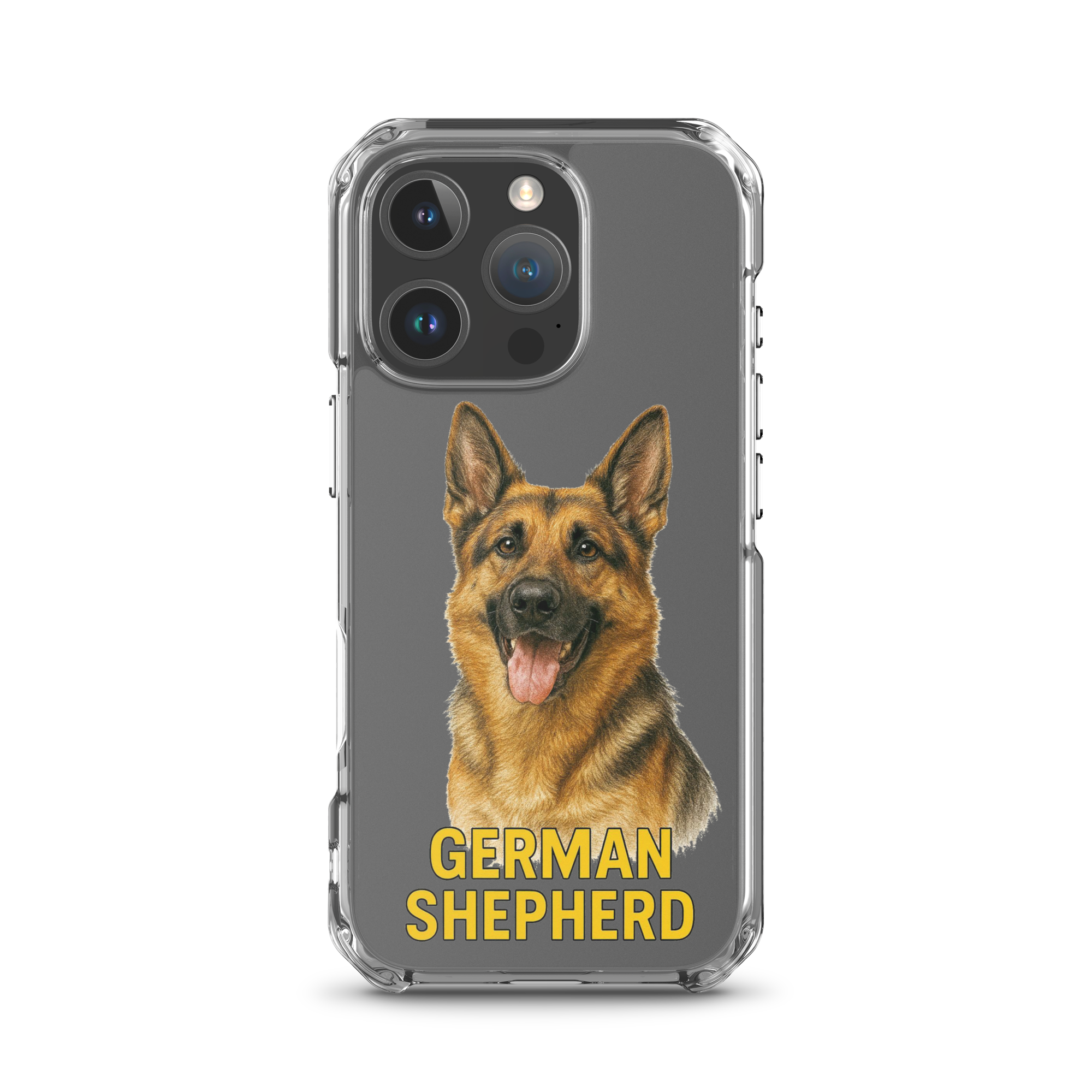 German Shepherd Clear Case for iPhone