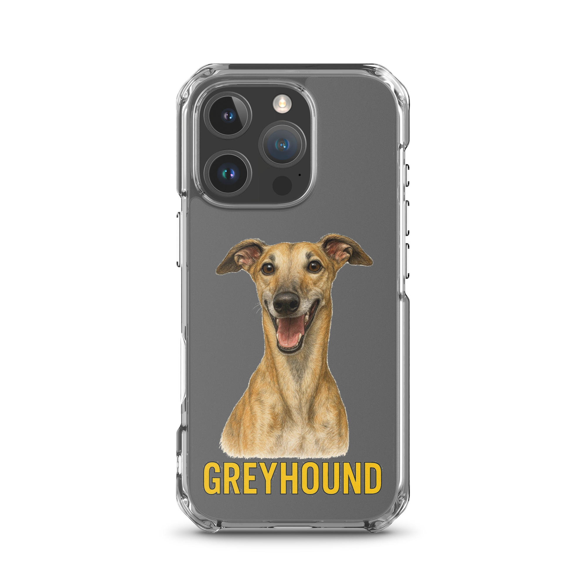 Greyhound Clear Case for iPhone