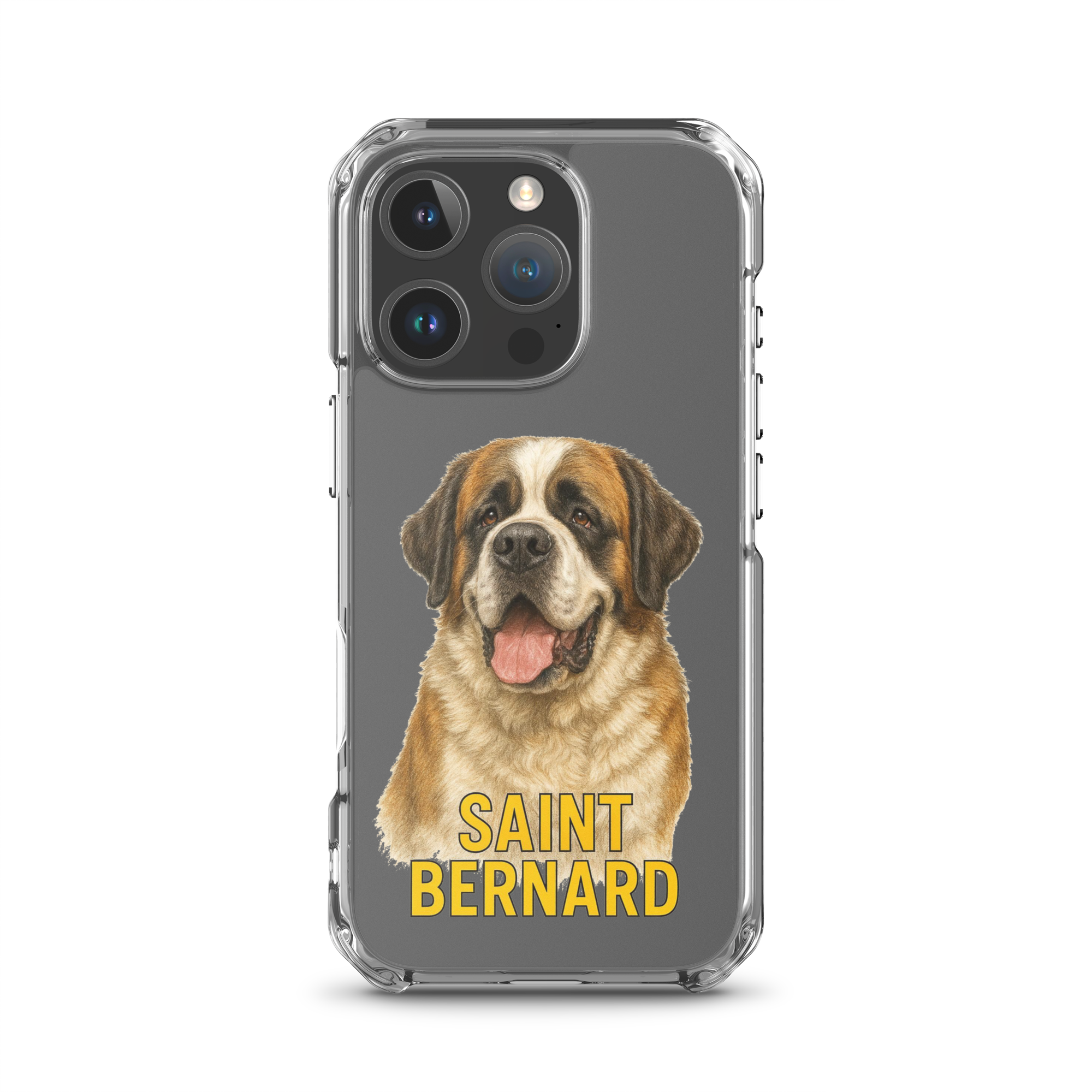 Saint Bernard Clear Case for iPhone