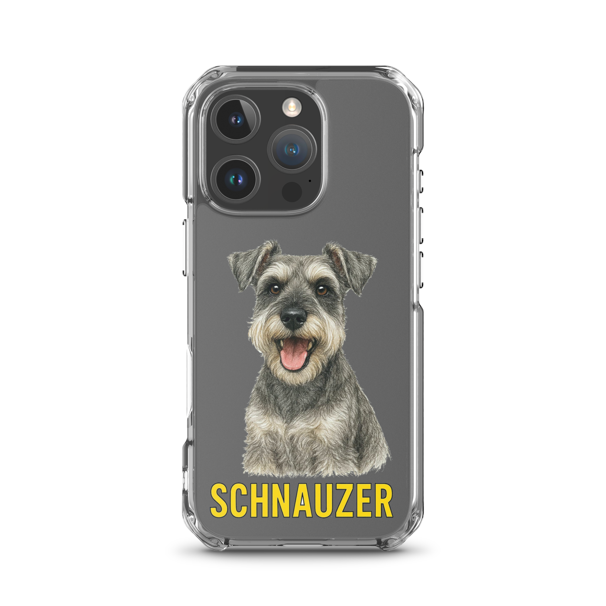 Schnauzer Clear Case for iPhone