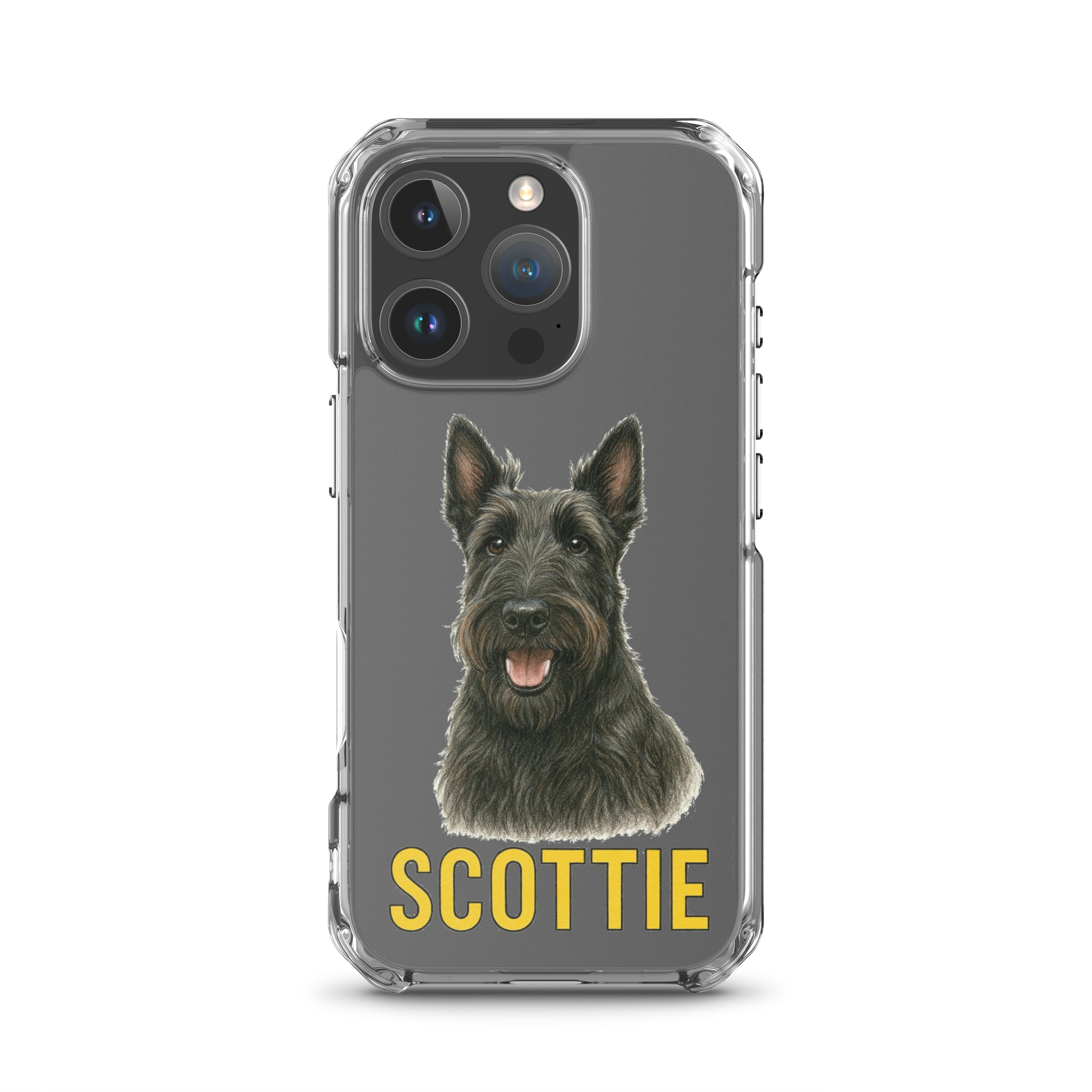 Scottie Clear Case for iPhone