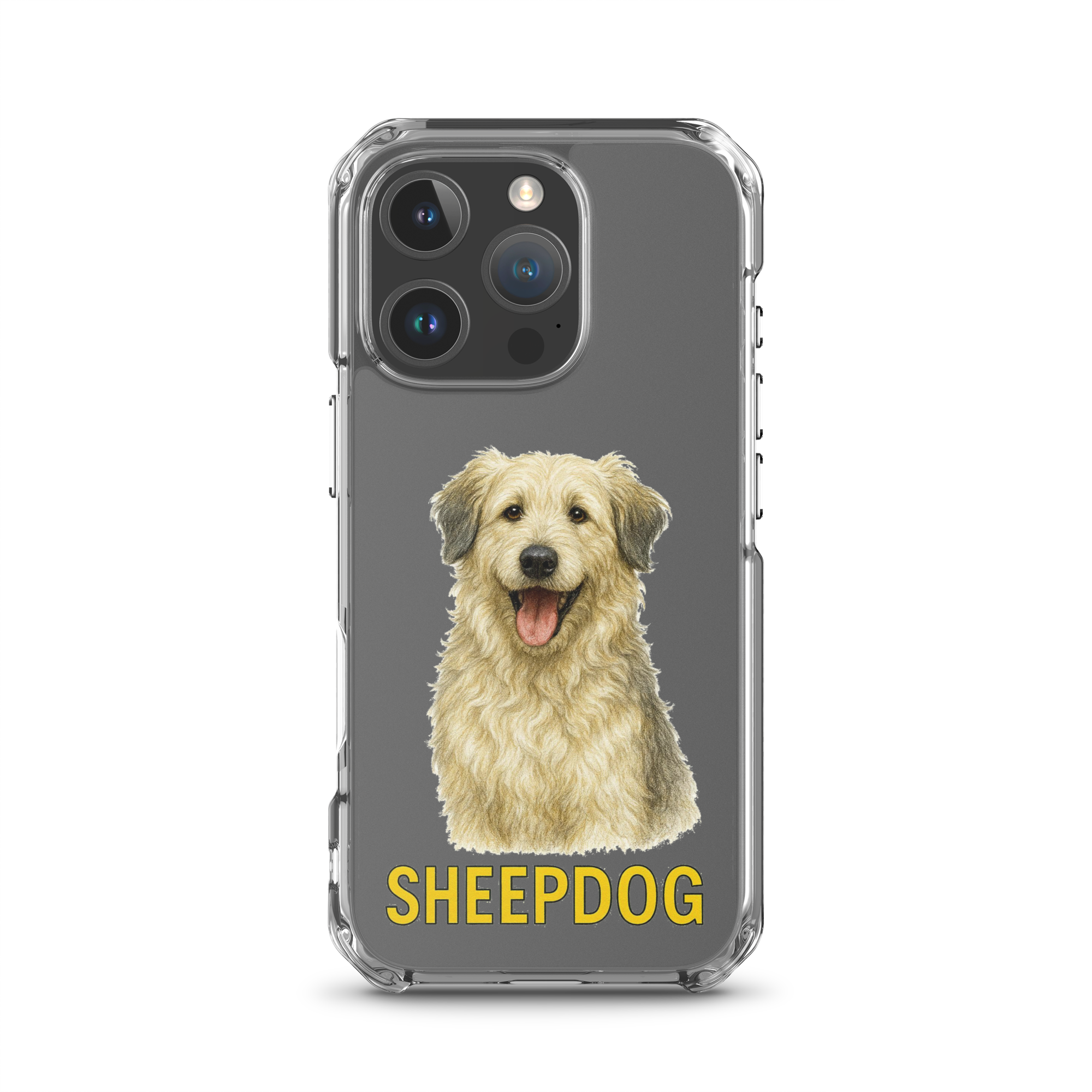 Sheepdog Clear Case for iPhone