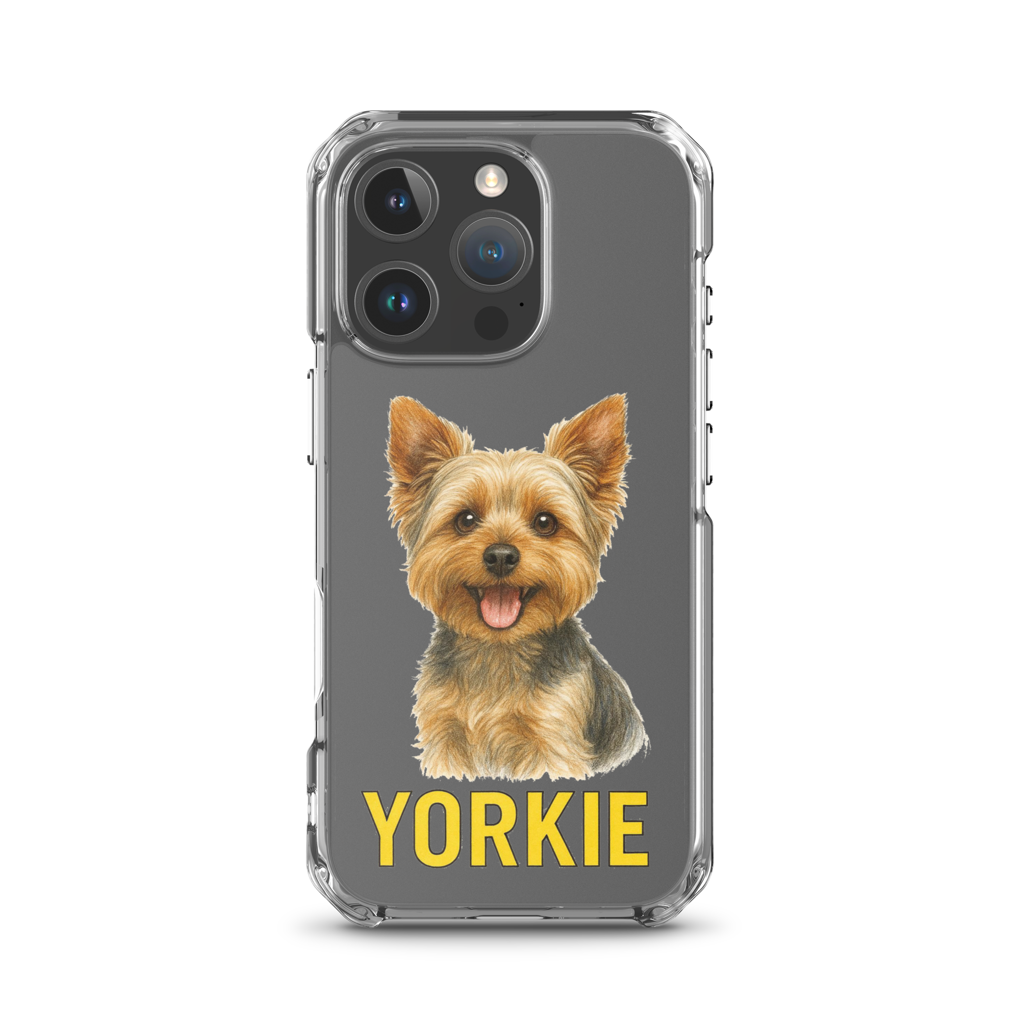 Yorkie Clear Case for iPhone