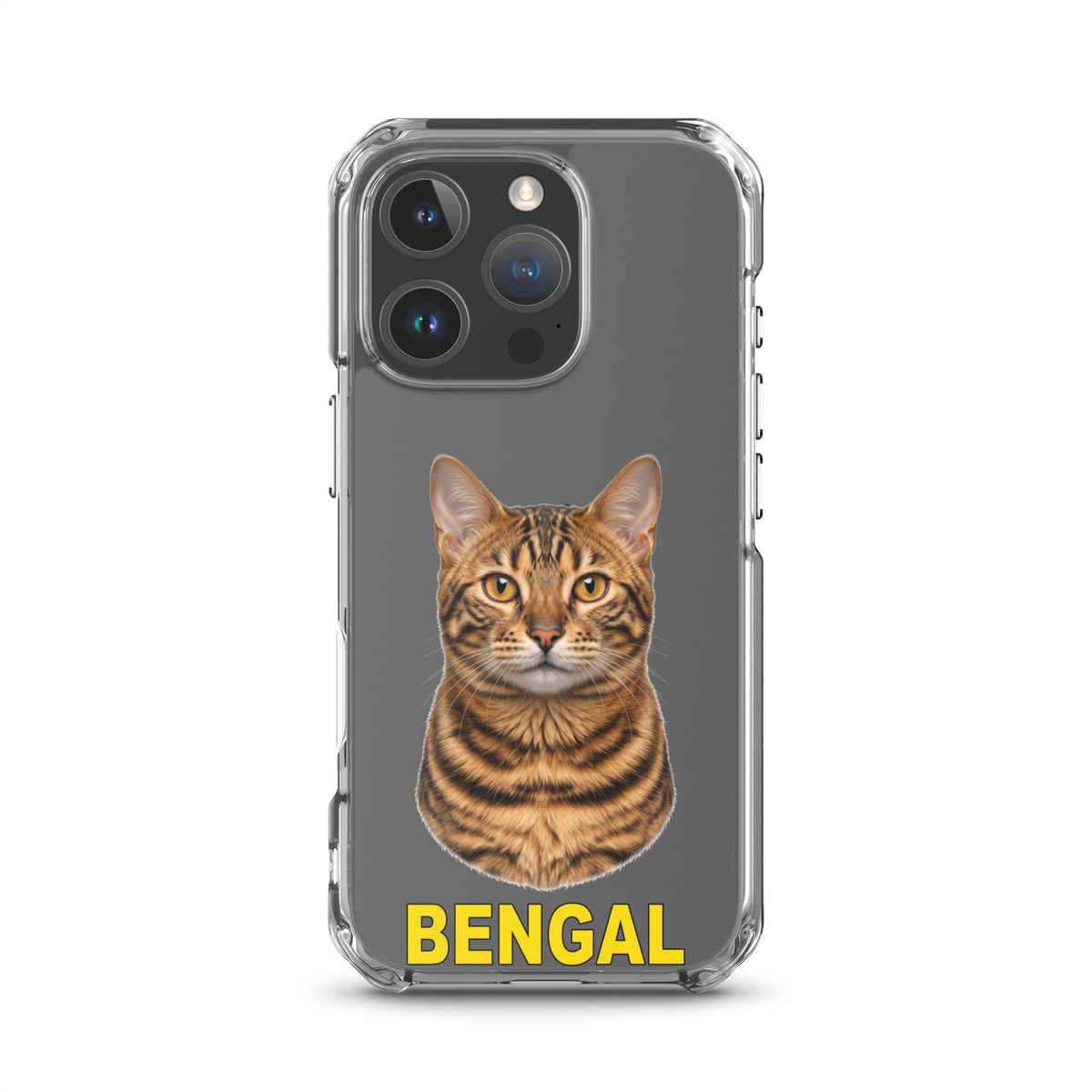 Bengal Cat Clear Case for iPhone®