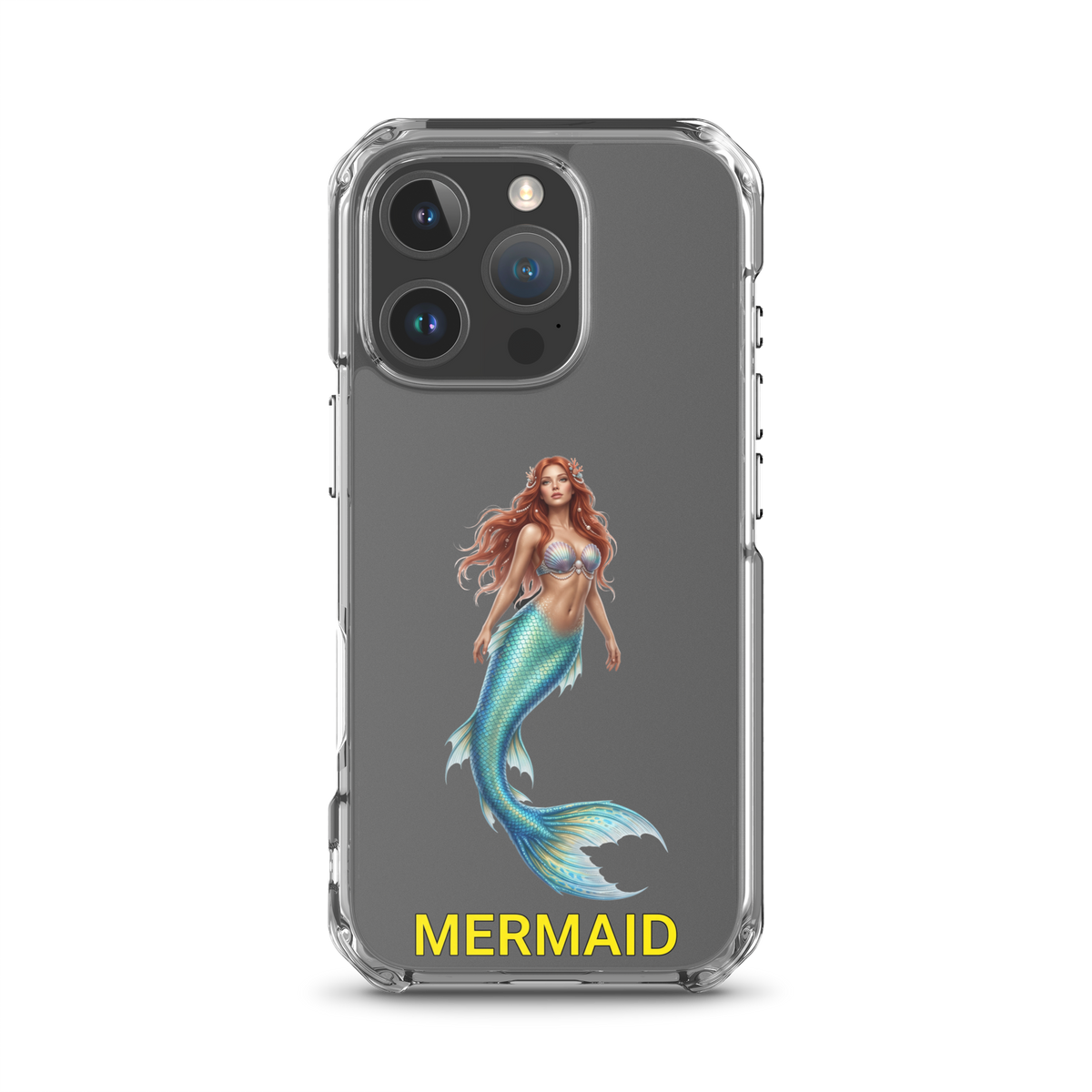 Mermaid Clear Case for iPhone®