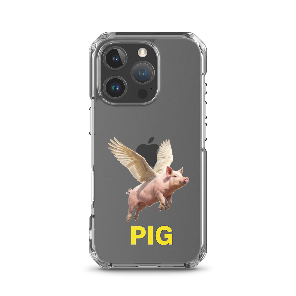 Flying Pig Clear Case for iPhone®