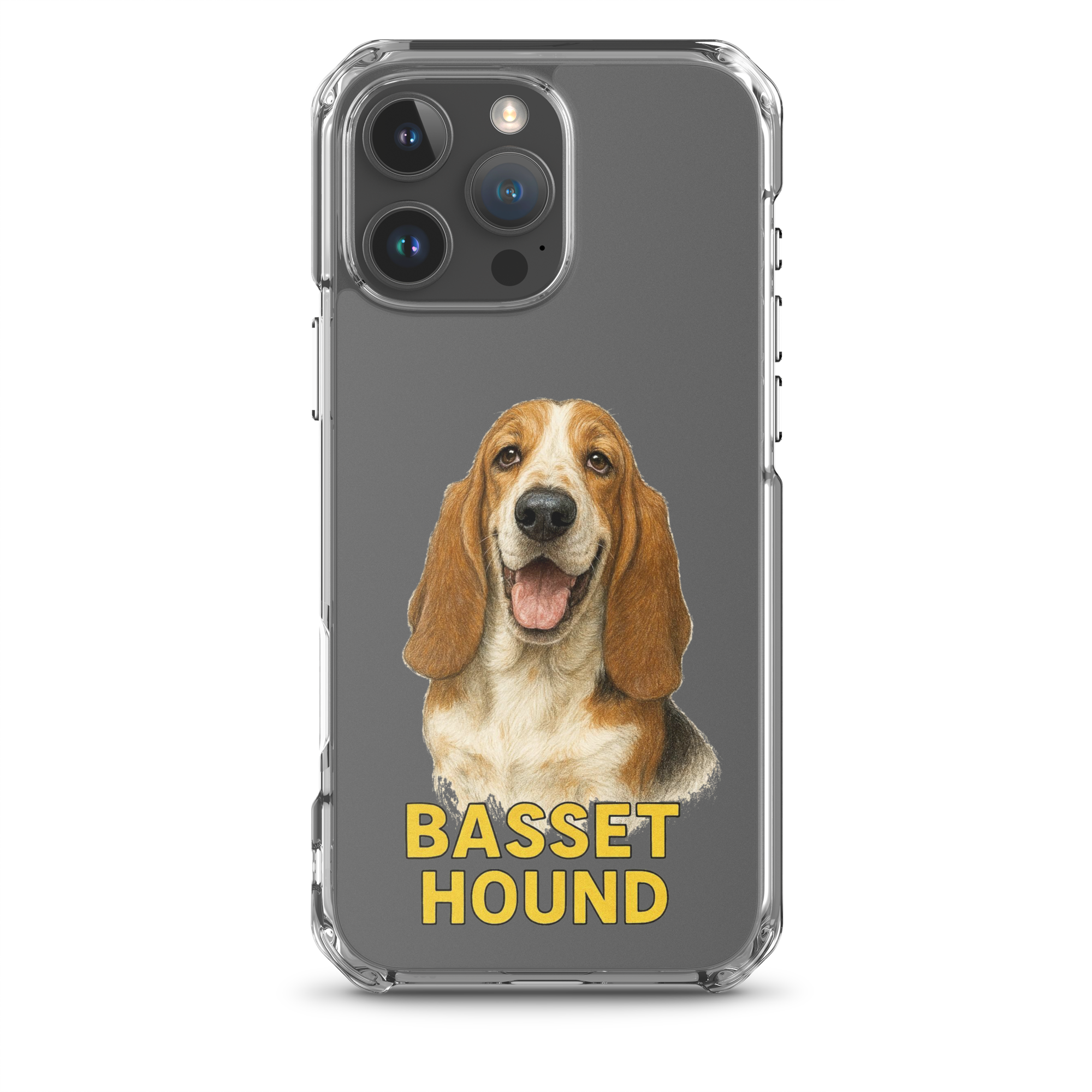 Basset Hound Clear Case for iPhone