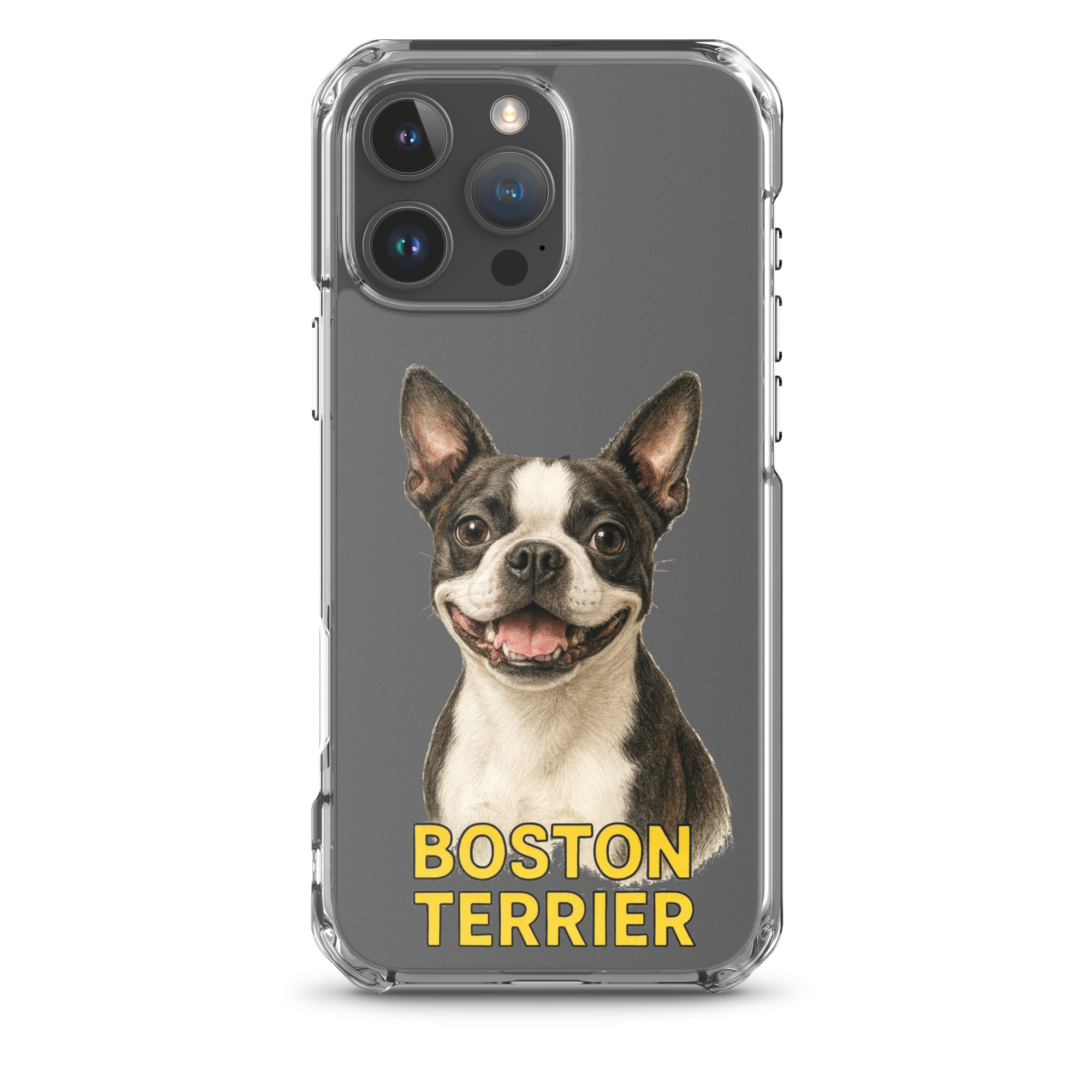Boston Terrier Clear Case for iPhone