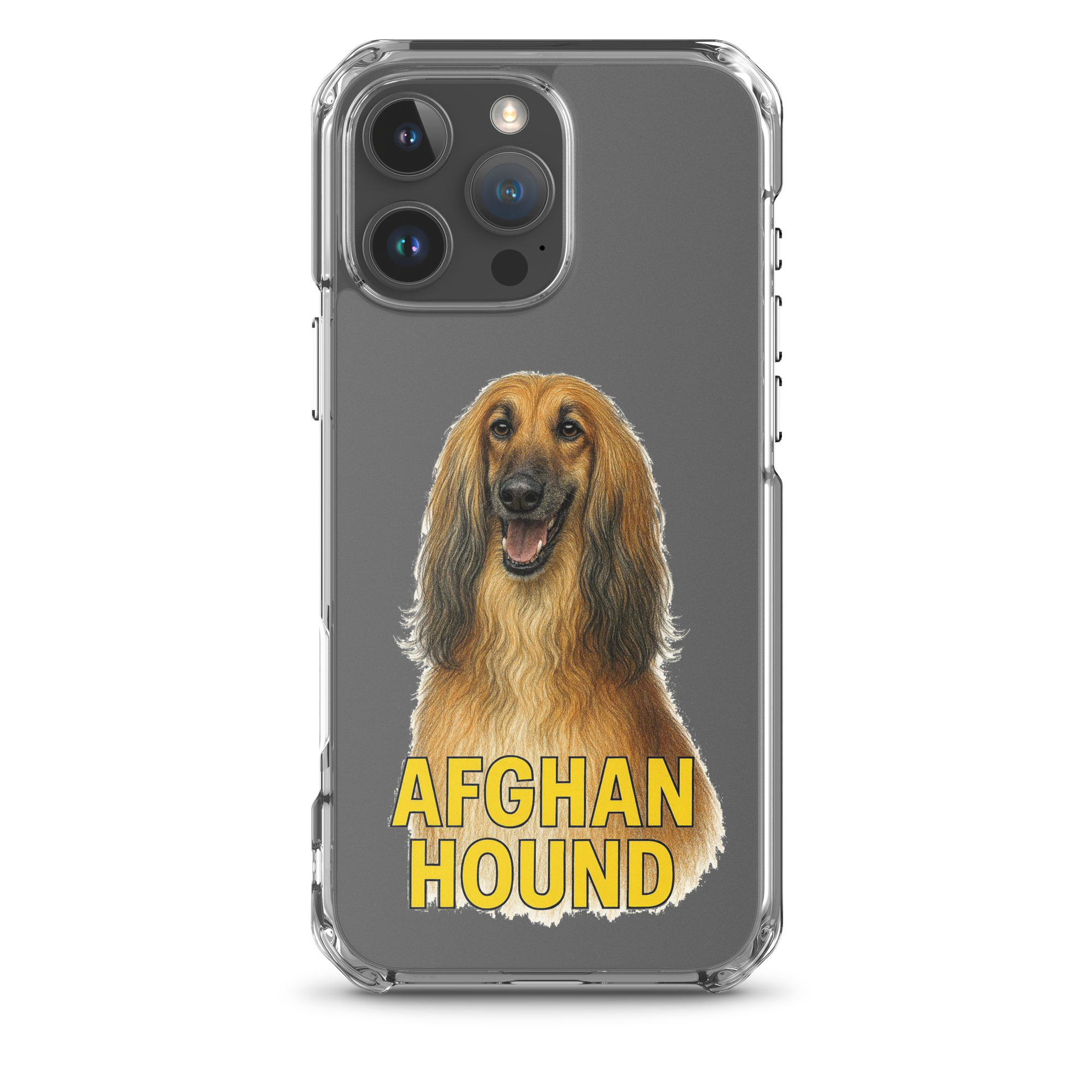 Afghan Hound Clear Case for iPhone
