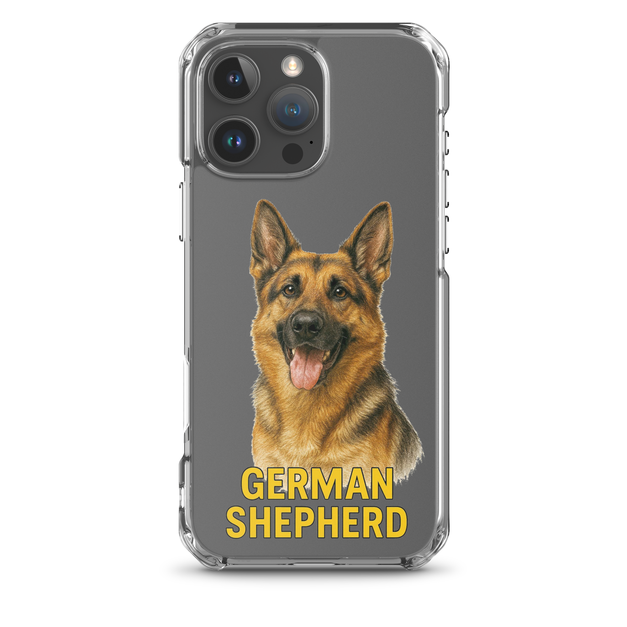 German Shepherd Clear Case for iPhone