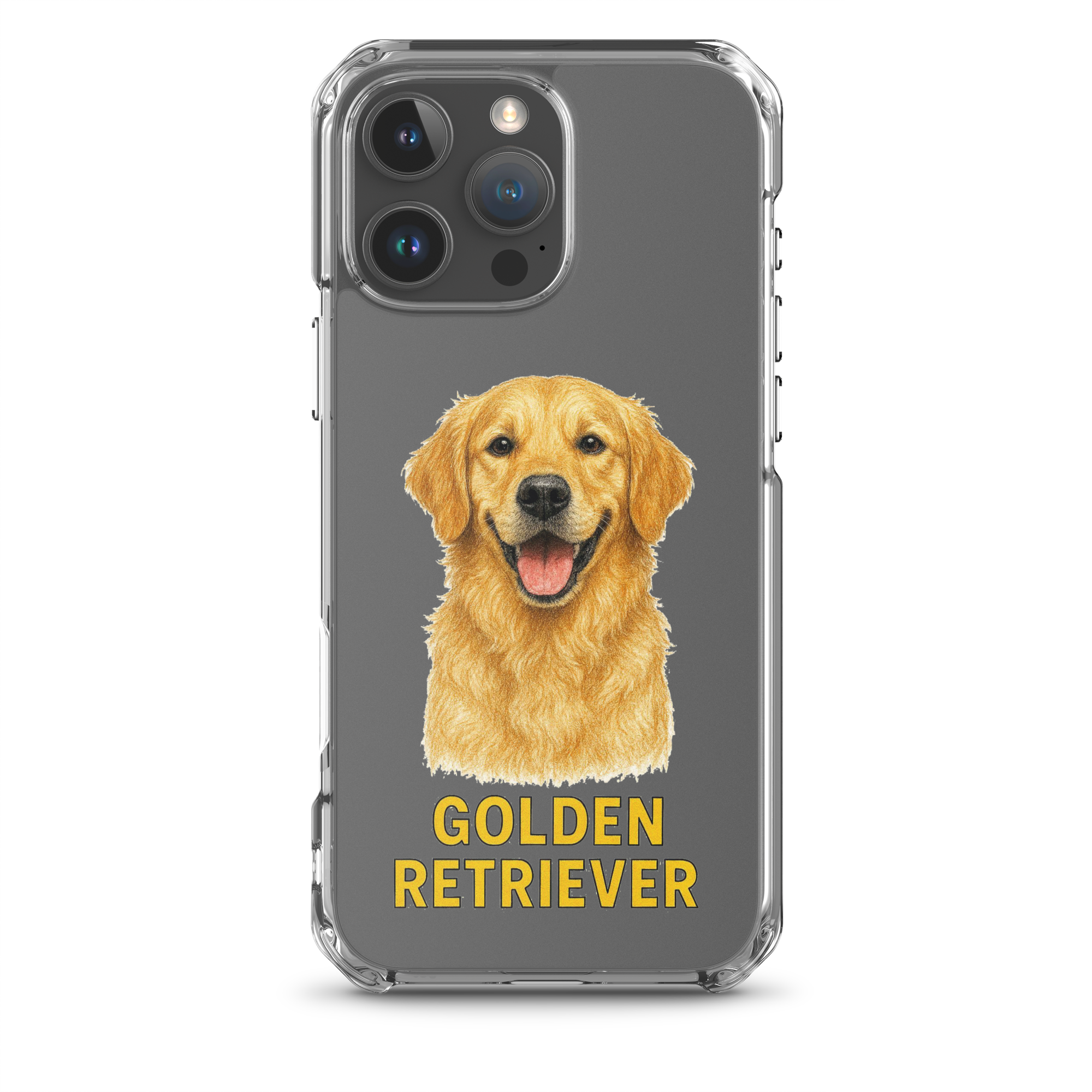 Golden Retriever Clear Case for iPhone