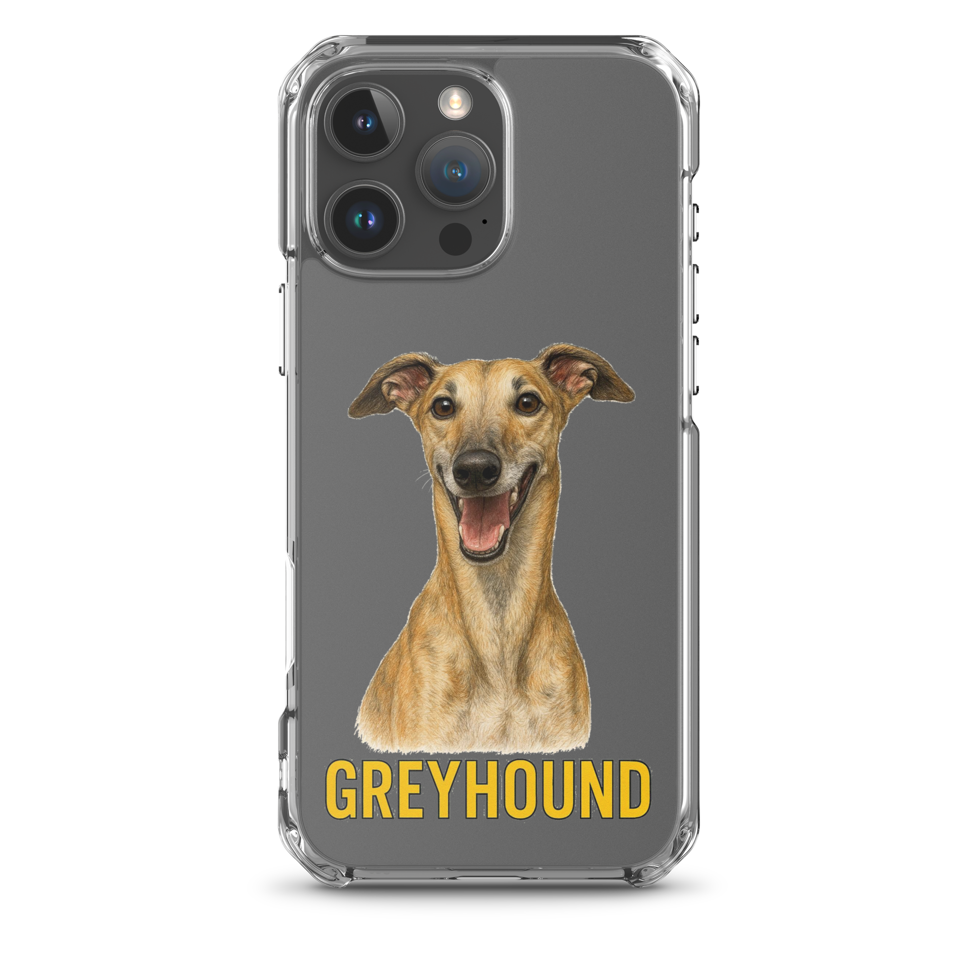Greyhound Clear Case for iPhone