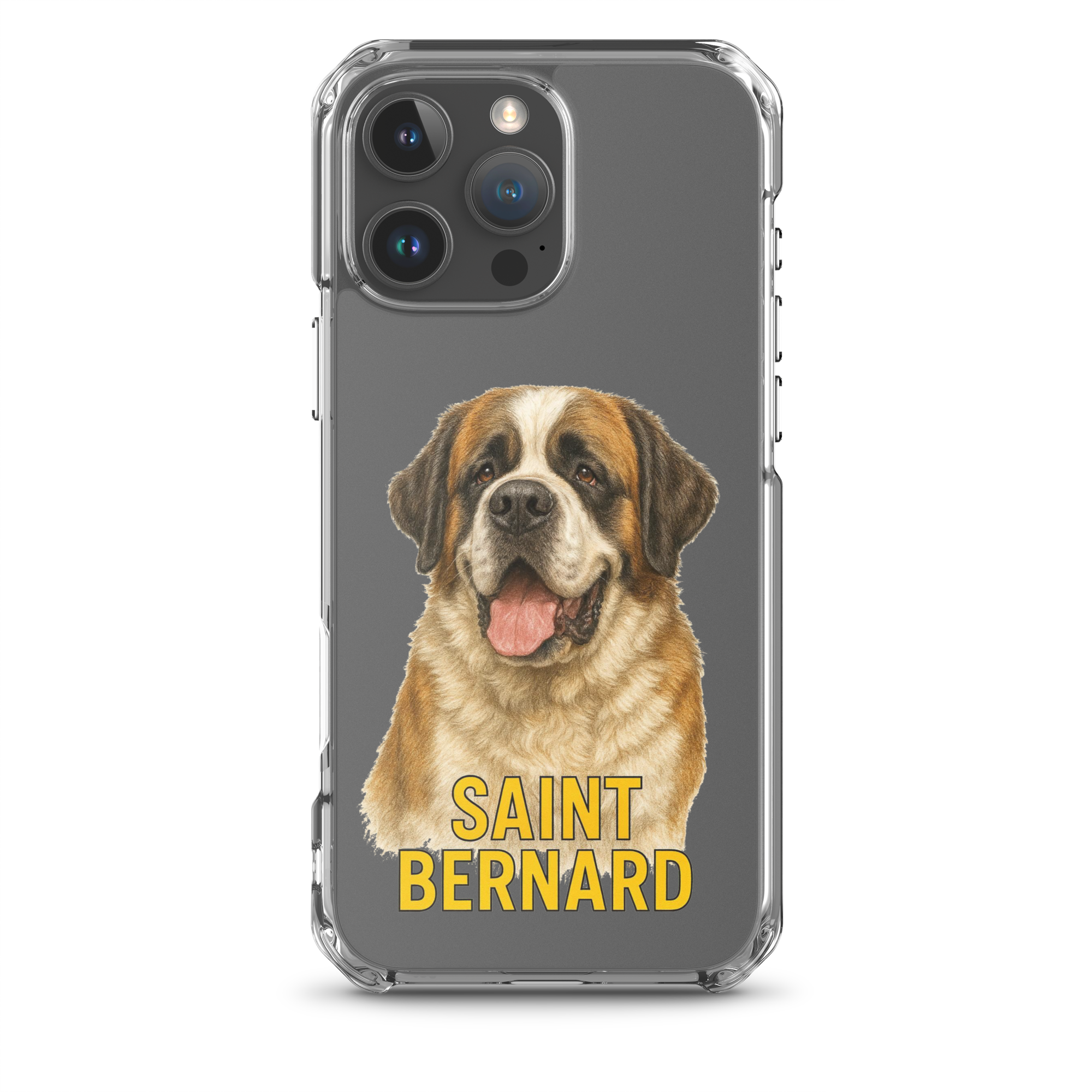 Saint Bernard Clear Case for iPhone