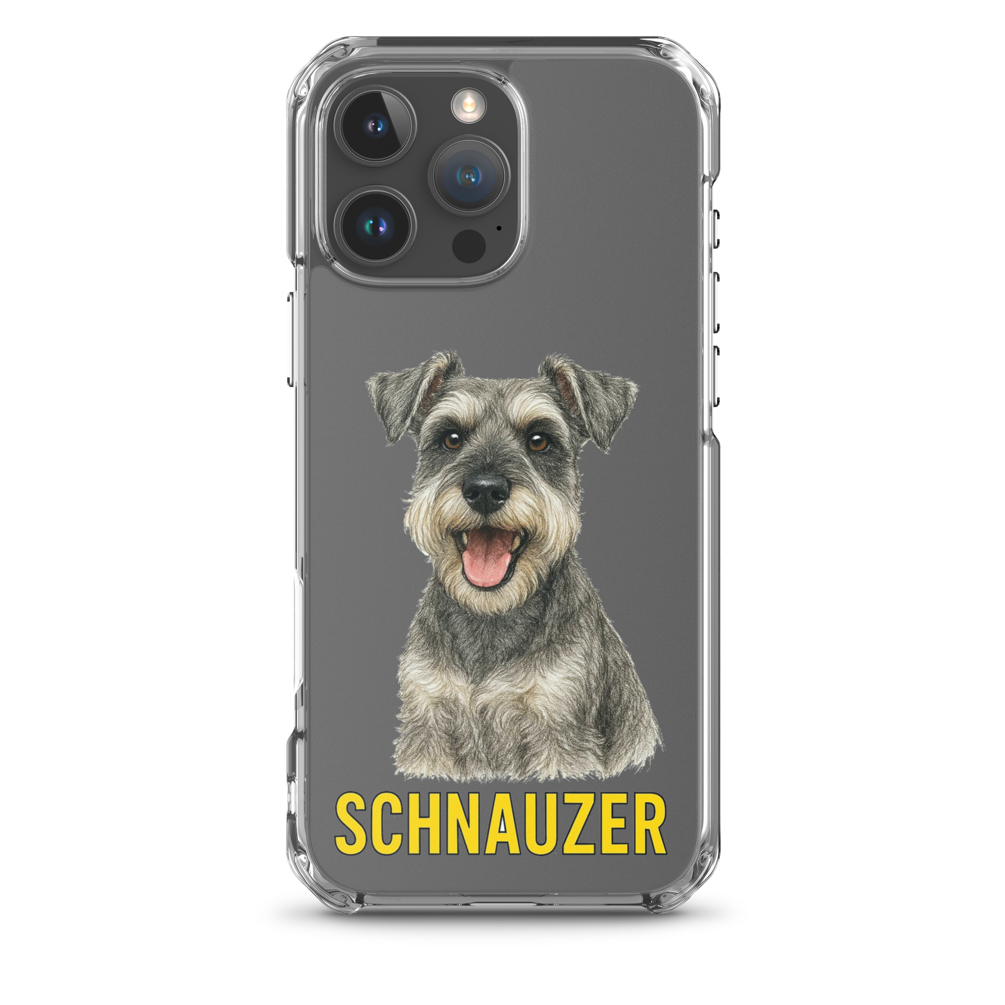 Schnauzer Clear Case for iPhone