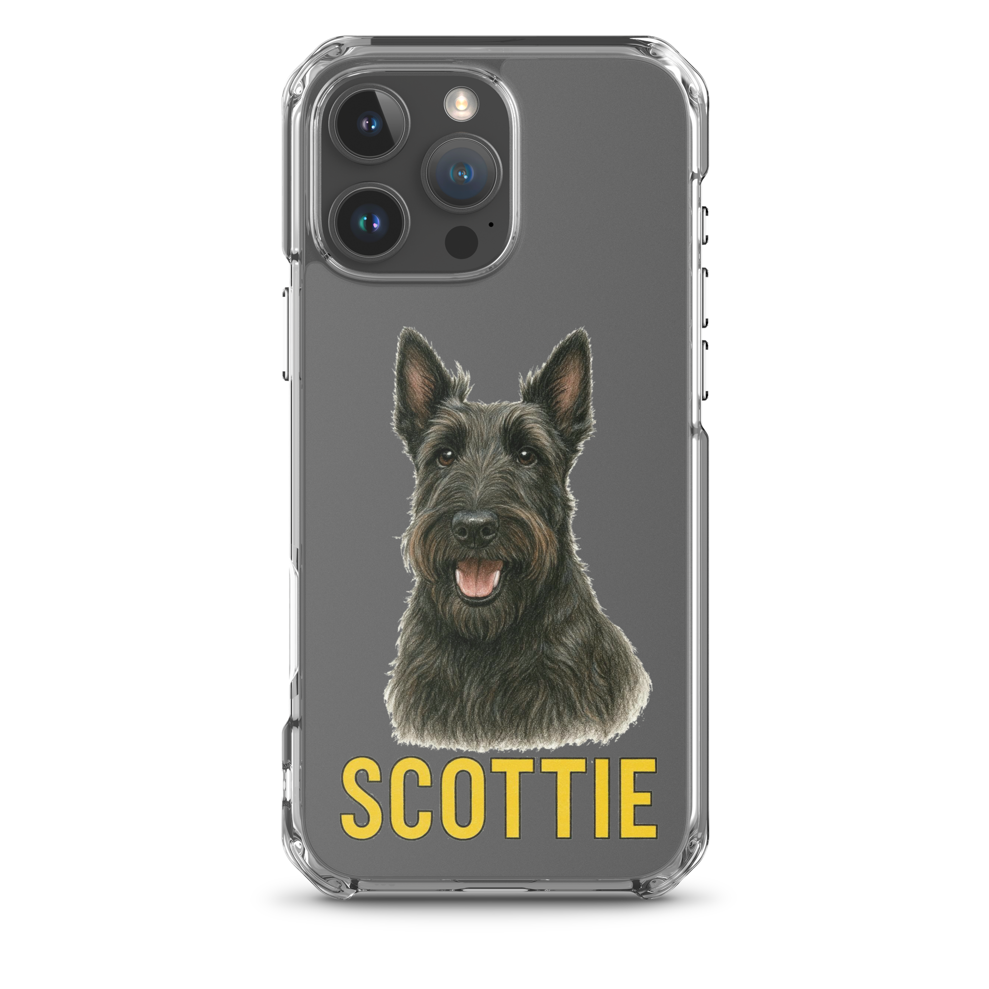 Scottie Clear Case for iPhone