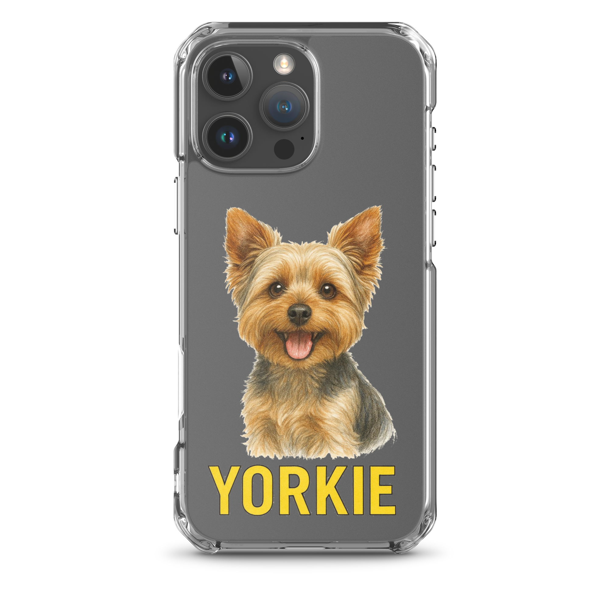 Yorkie Clear Case for iPhone