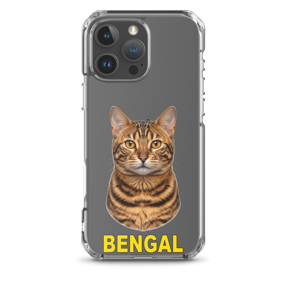 Bengal Cat Clear Case for iPhone®