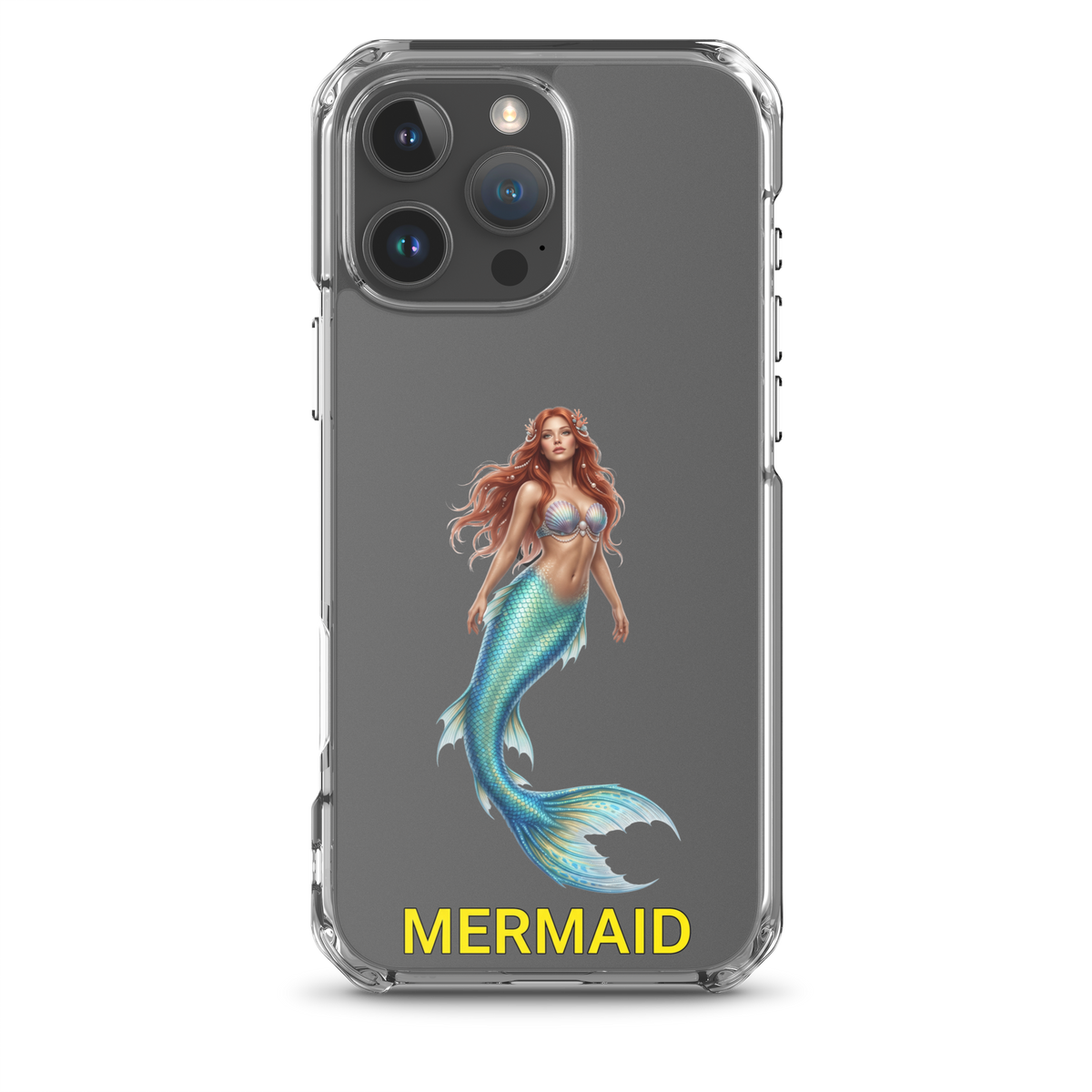 Mermaid Clear Case for iPhone®