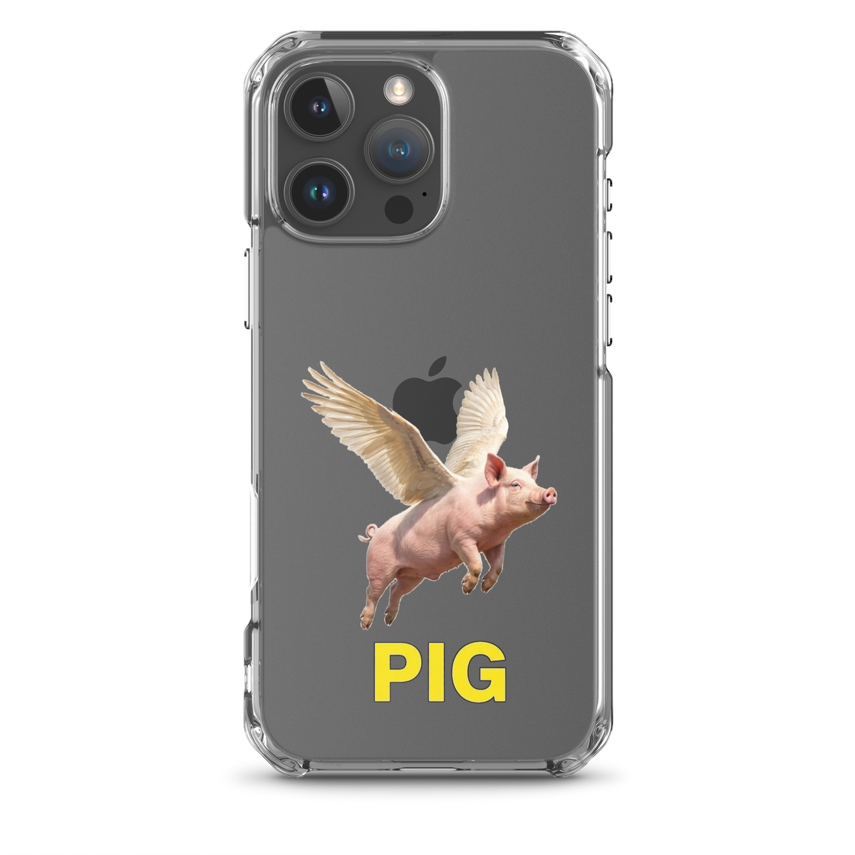 Flying Pig Clear Case for iPhone®