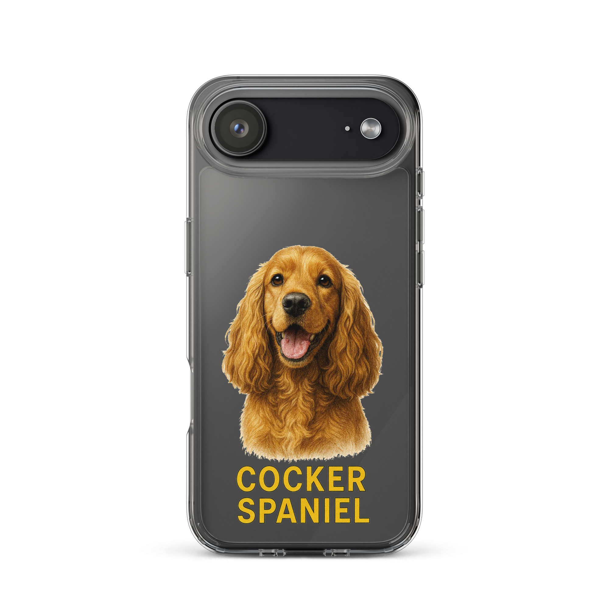Cocker Spaniel Clear Case for iPhone