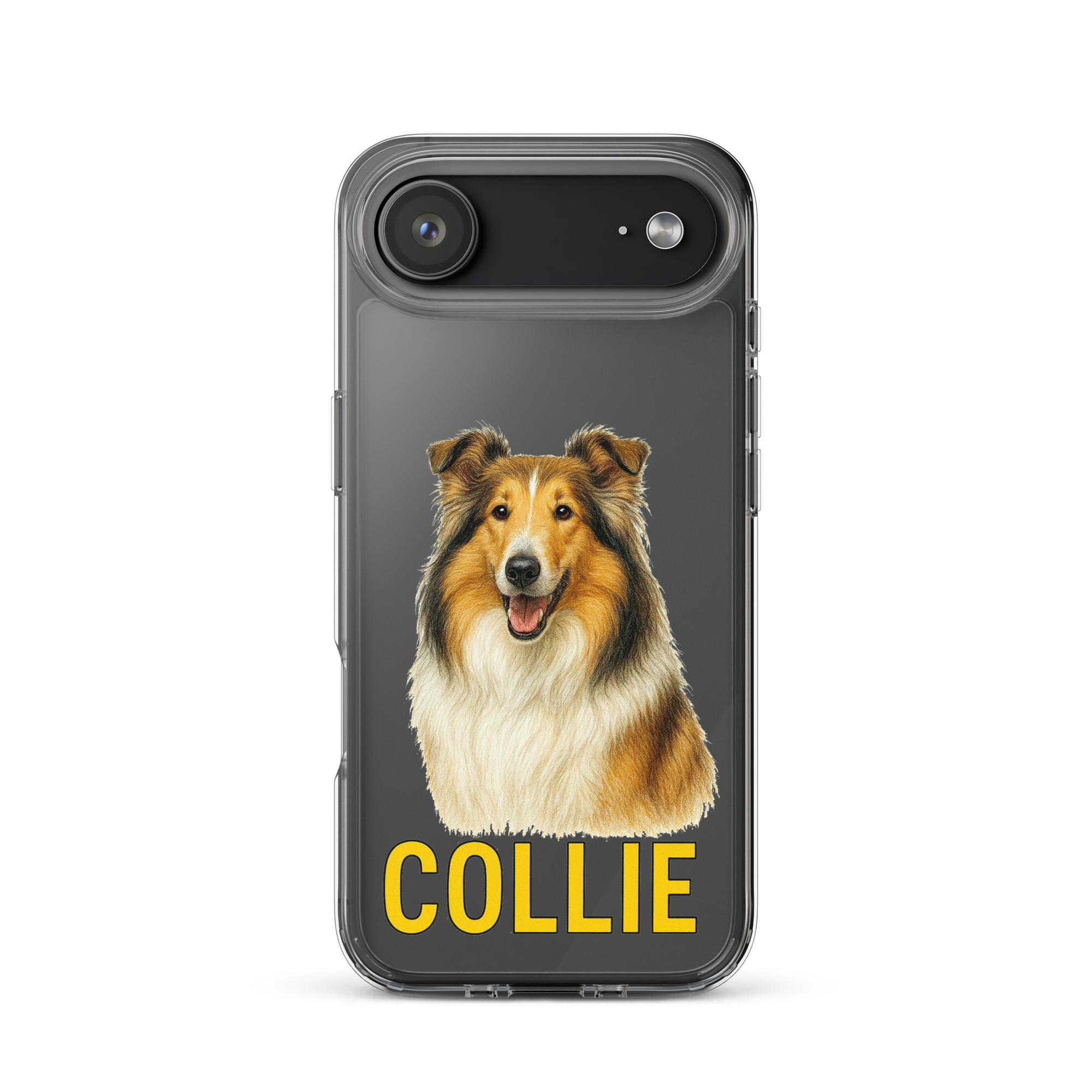 Collie Clear Case for iPhone