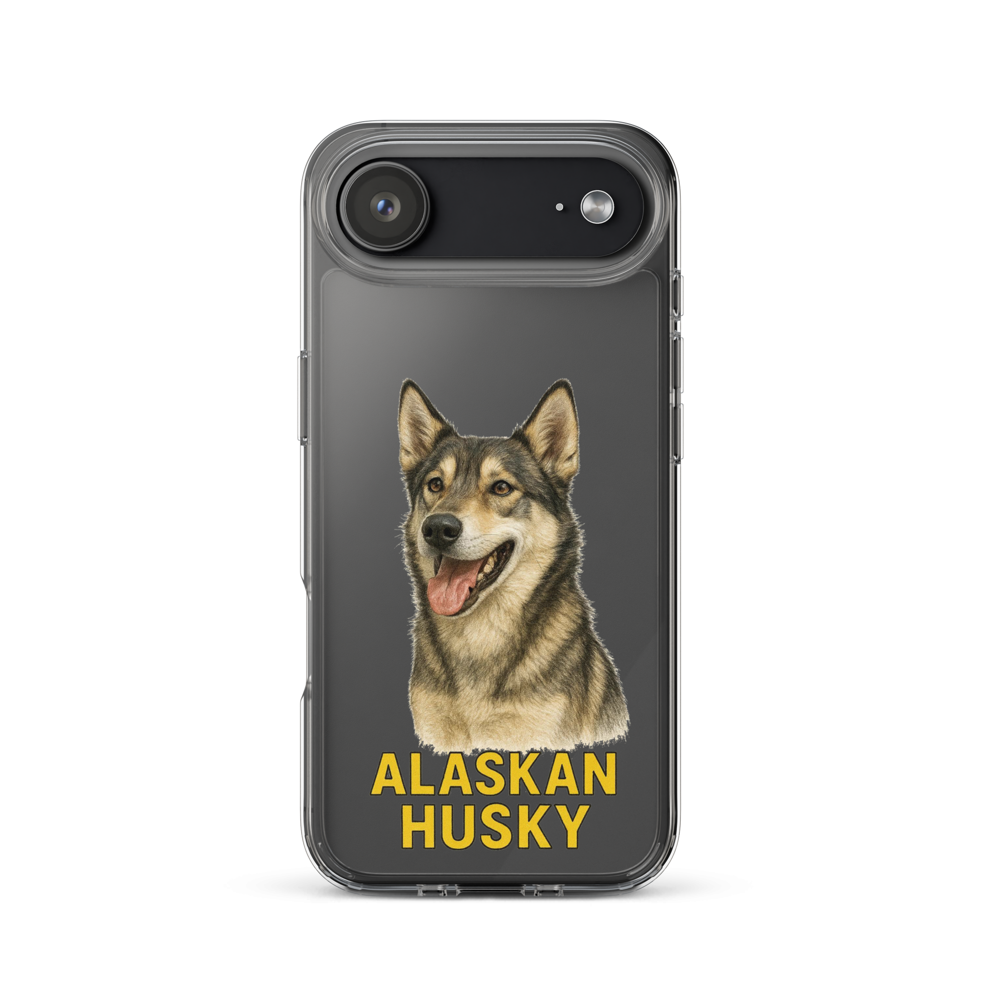 Alaskan Husky Clear Case for iPhone