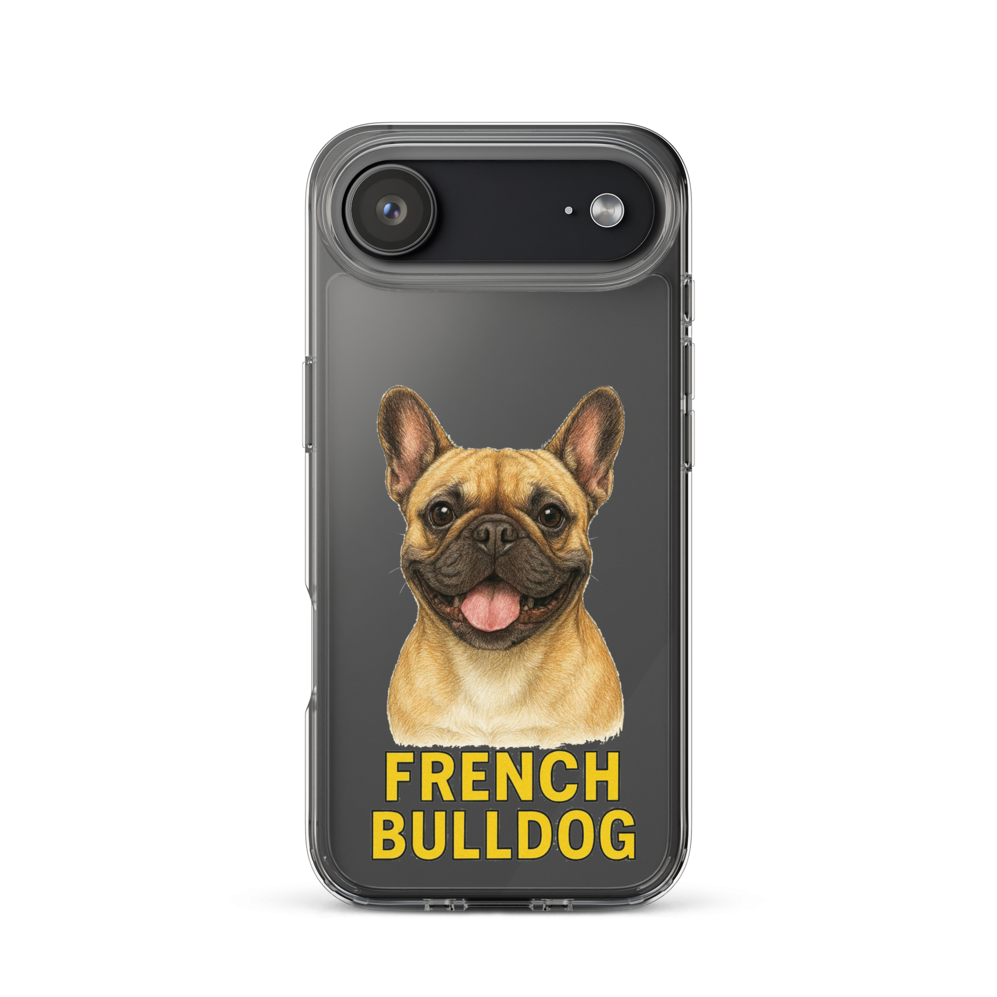 French Bulldog Clear Case for iPhone