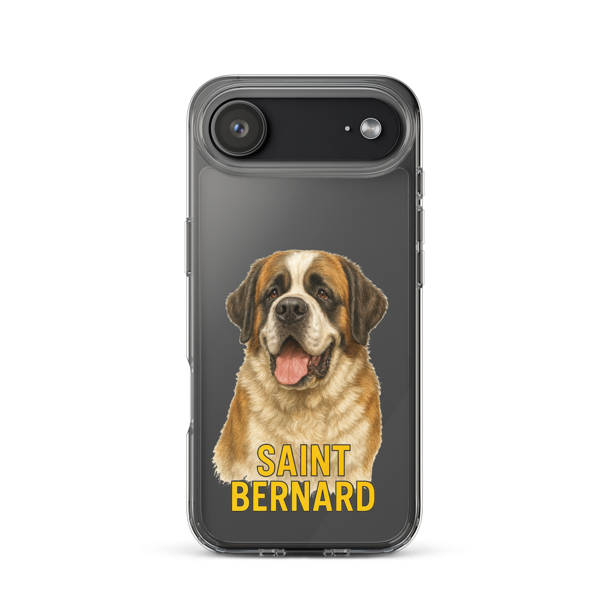 Saint Bernard Clear Case for iPhone