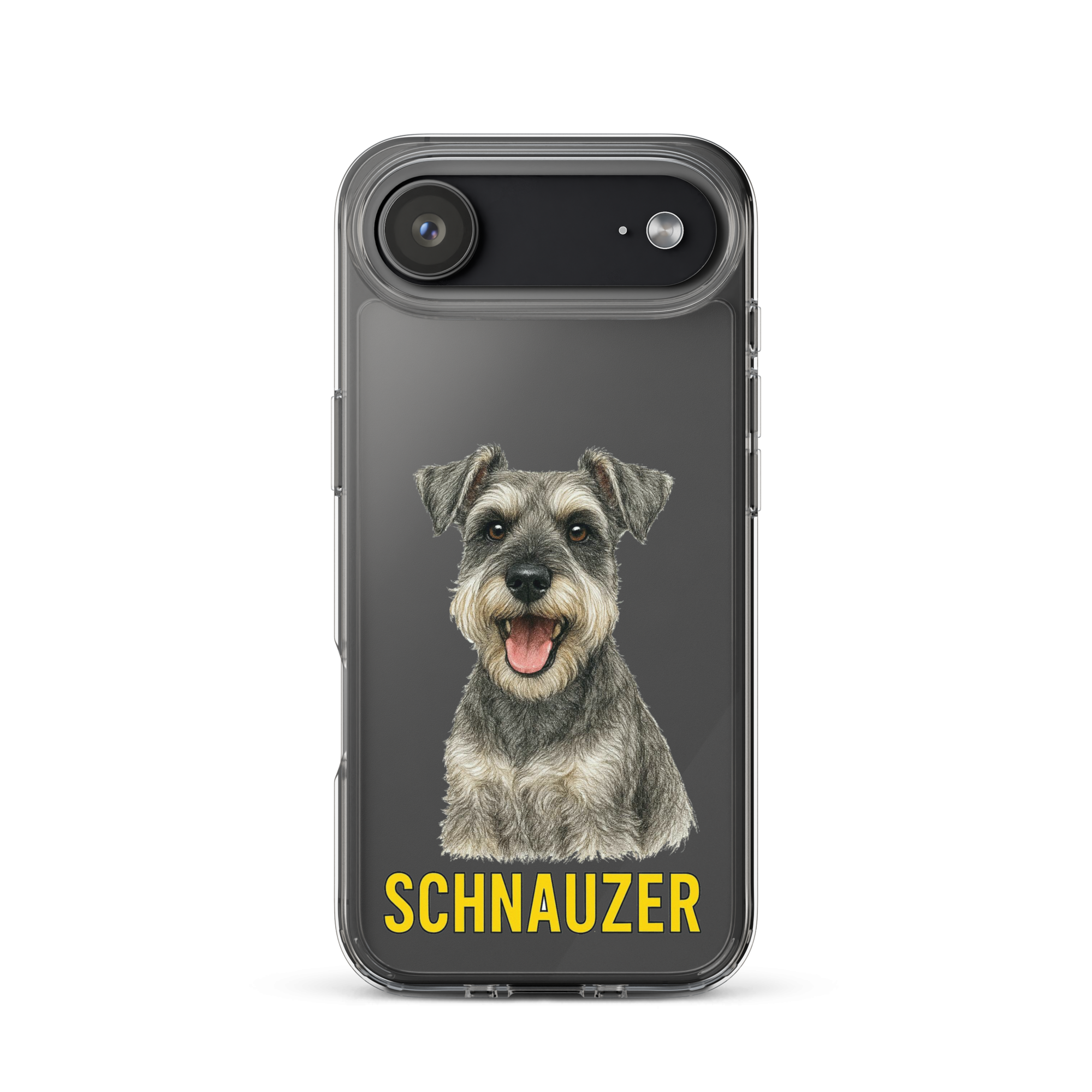 Schnauzer Clear Case for iPhone