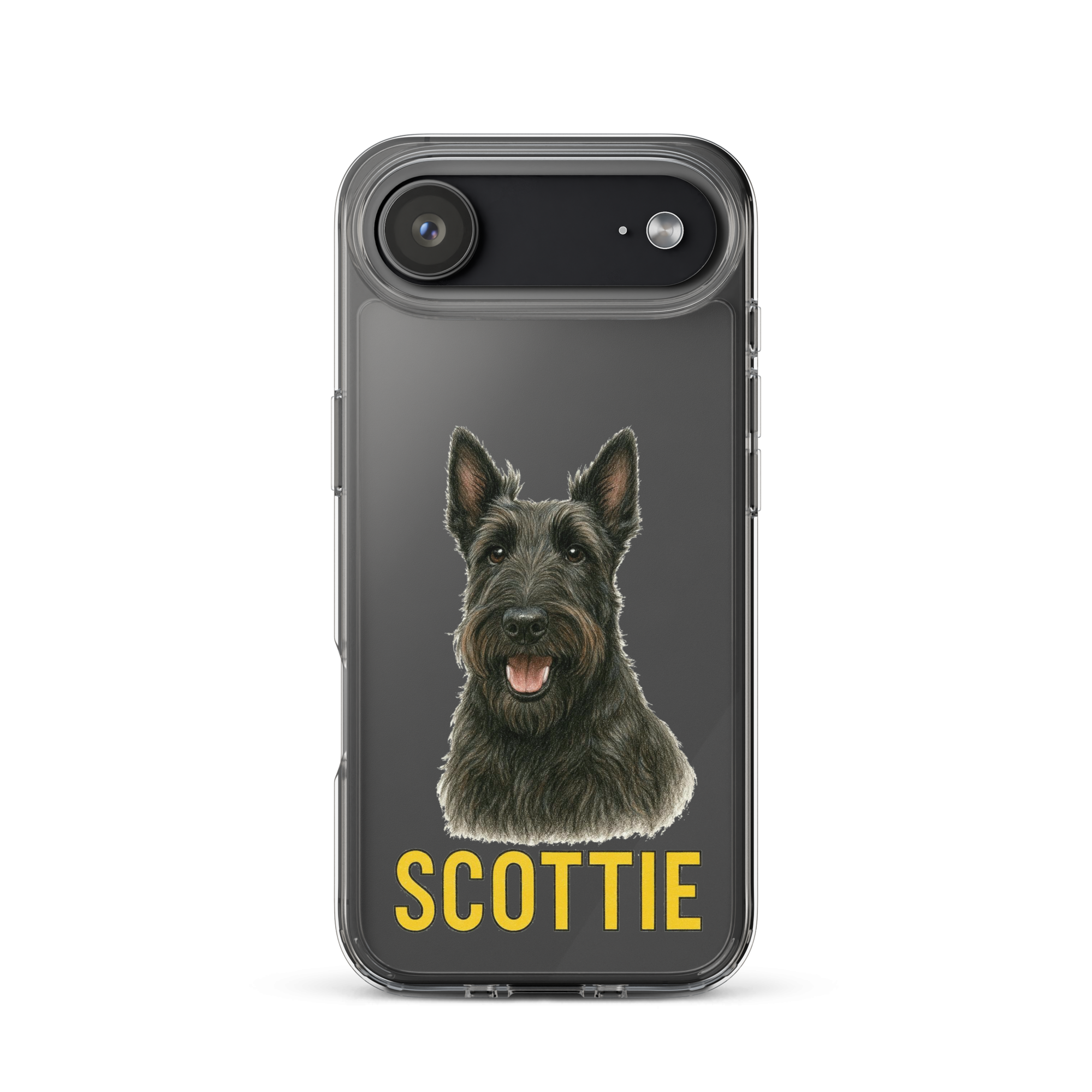 Scottie Clear Case for iPhone