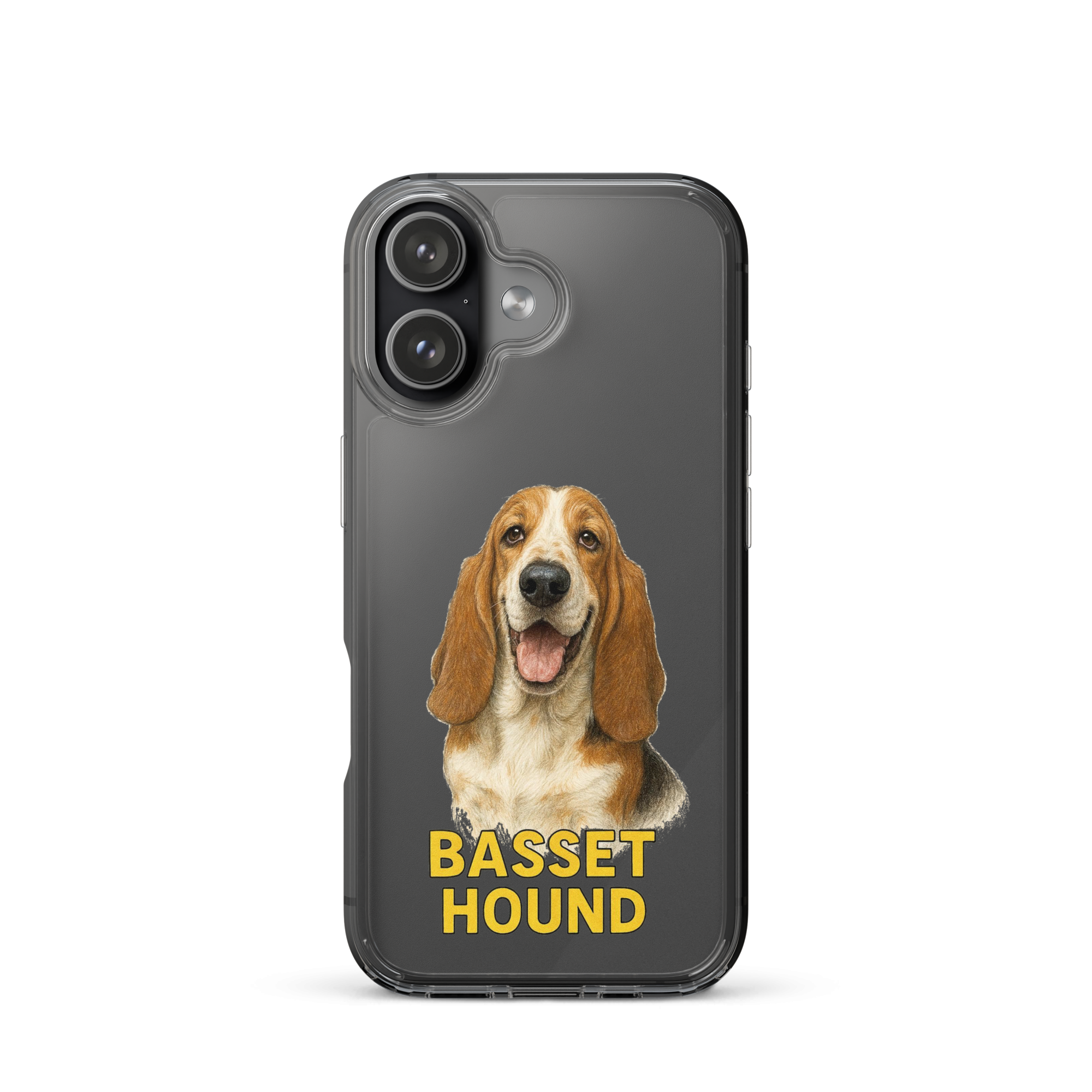 Basset Hound Clear Case for iPhone