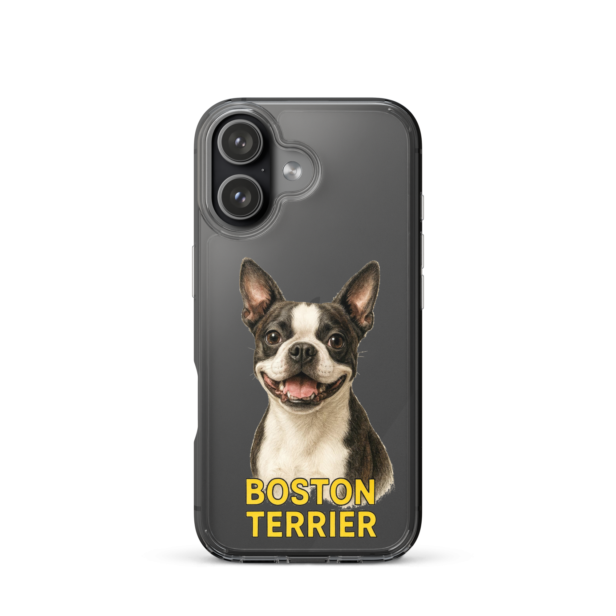 Boston Terrier Clear Case for iPhone