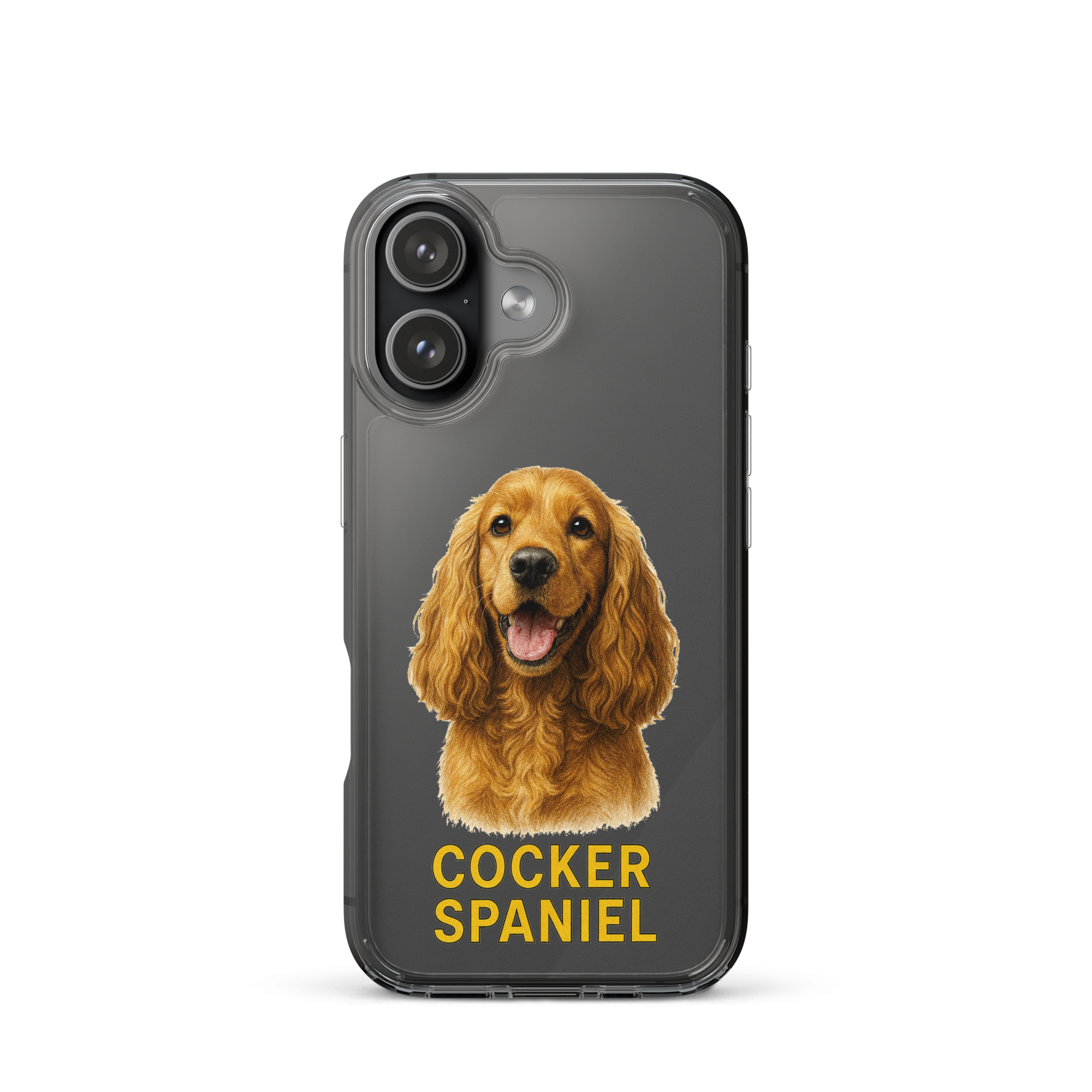 Cocker Spaniel Clear Case for iPhone