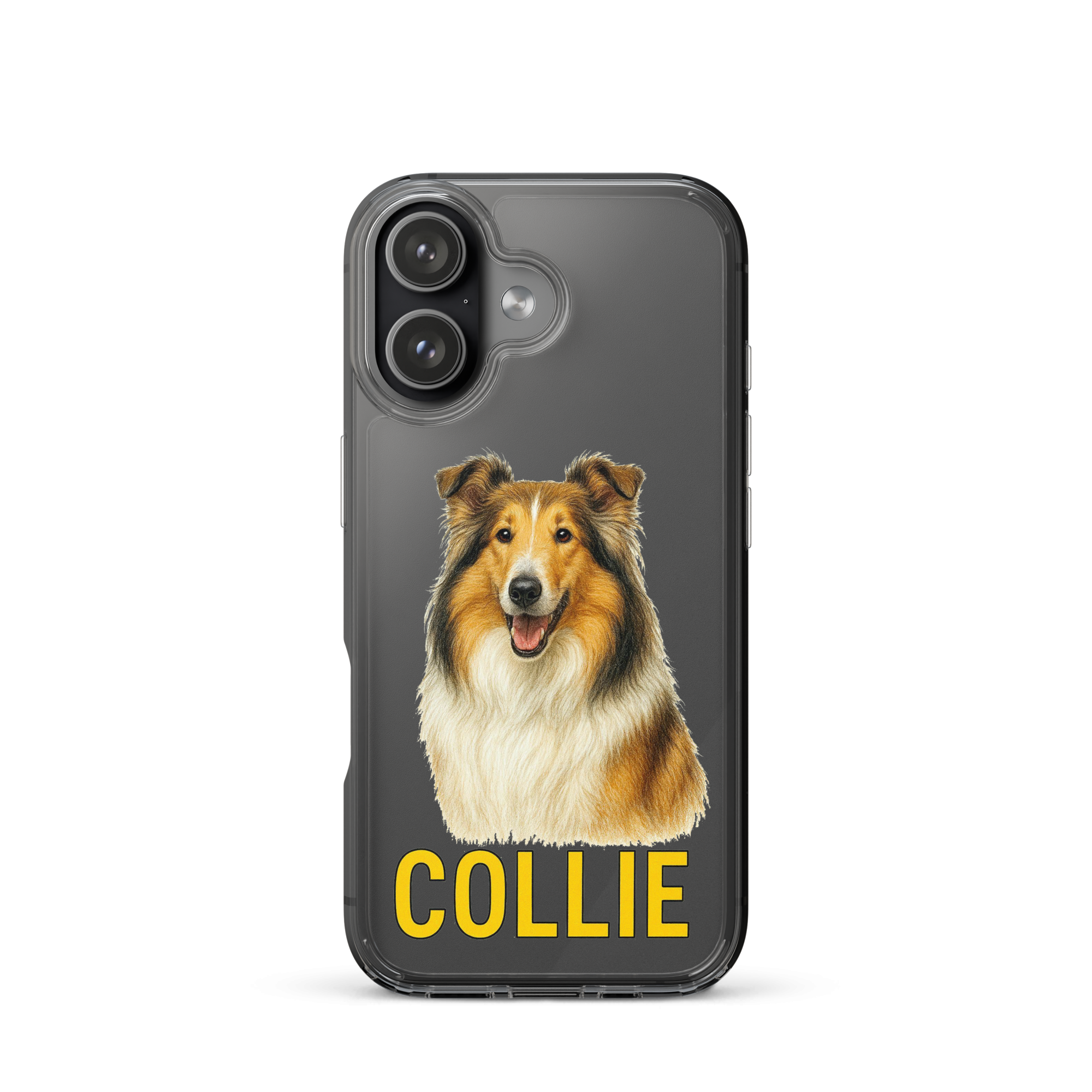 Collie Clear Case for iPhone