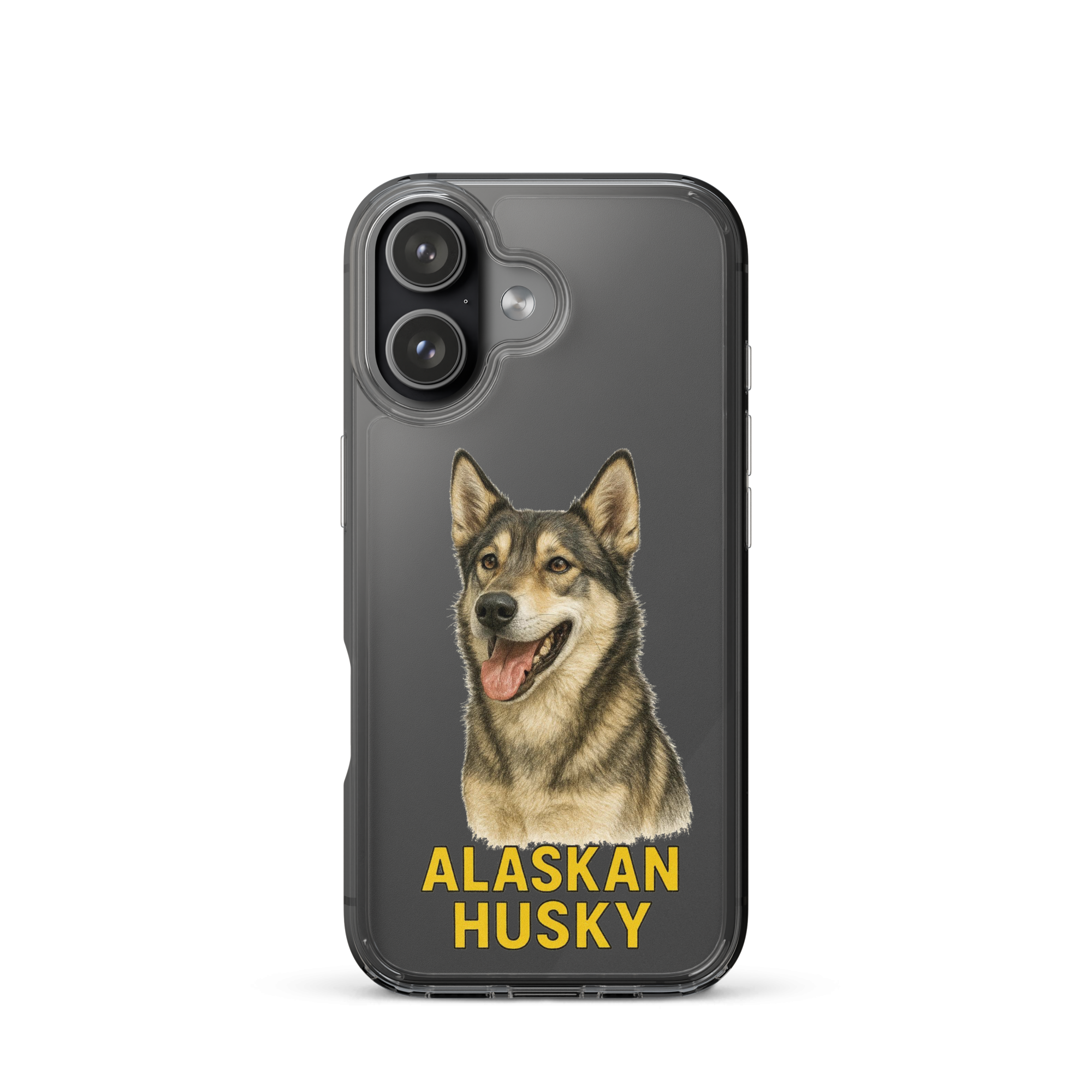 Alaskan Husky Clear Case for iPhone