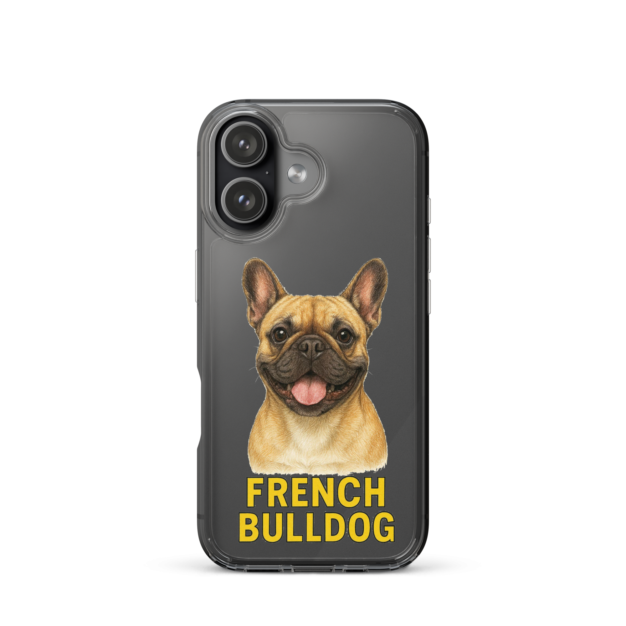 French Bulldog Clear Case for iPhone