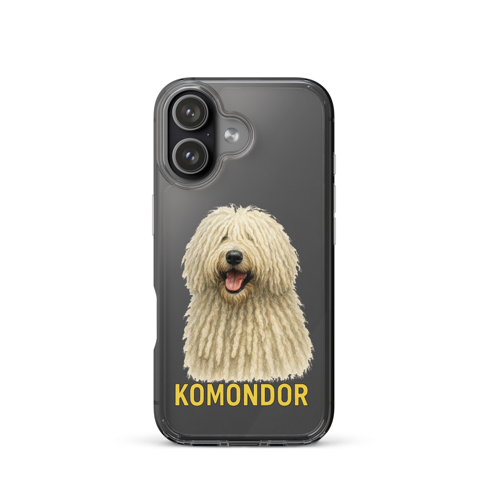 Komondor Clear Case for iPhone