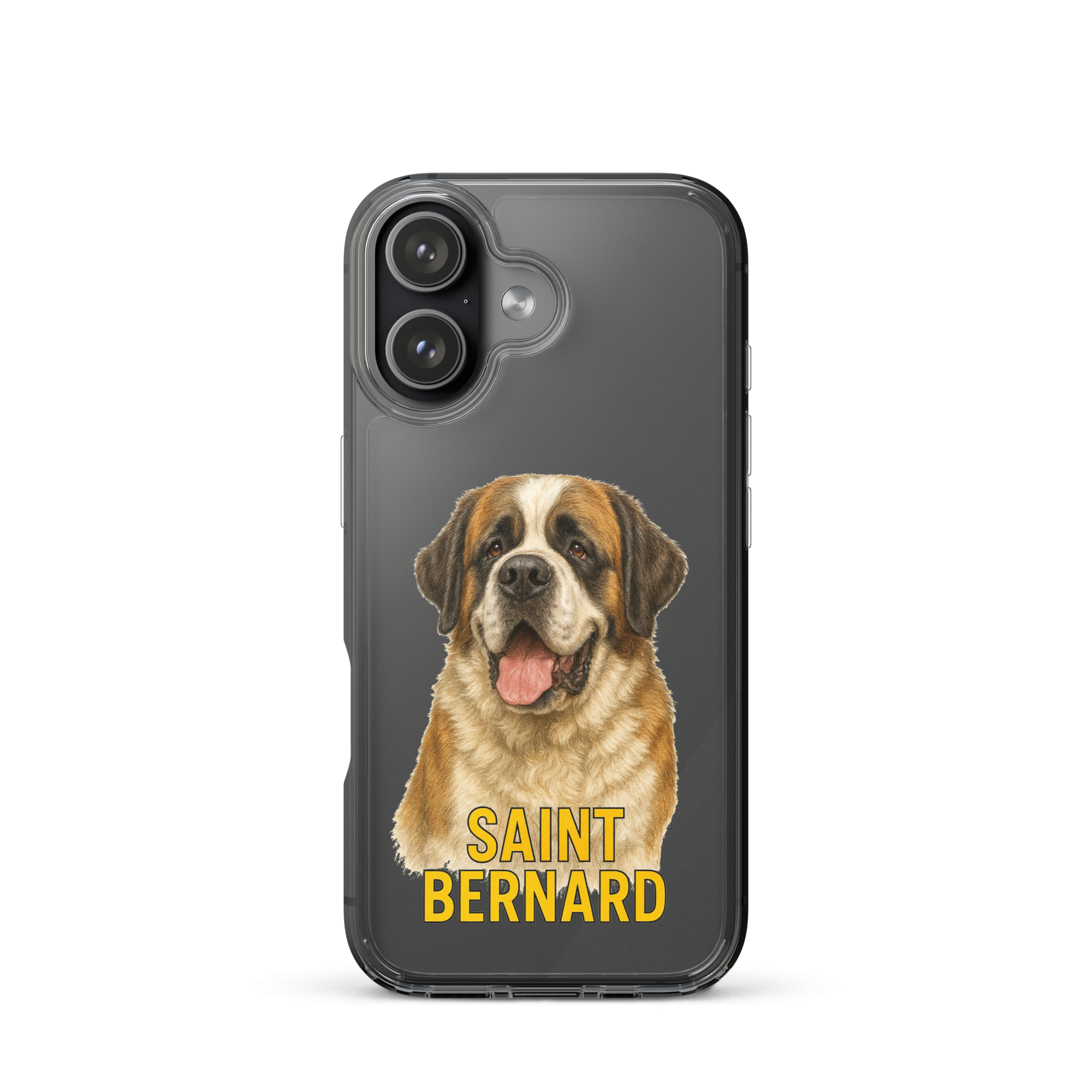Saint Bernard Clear Case for iPhone