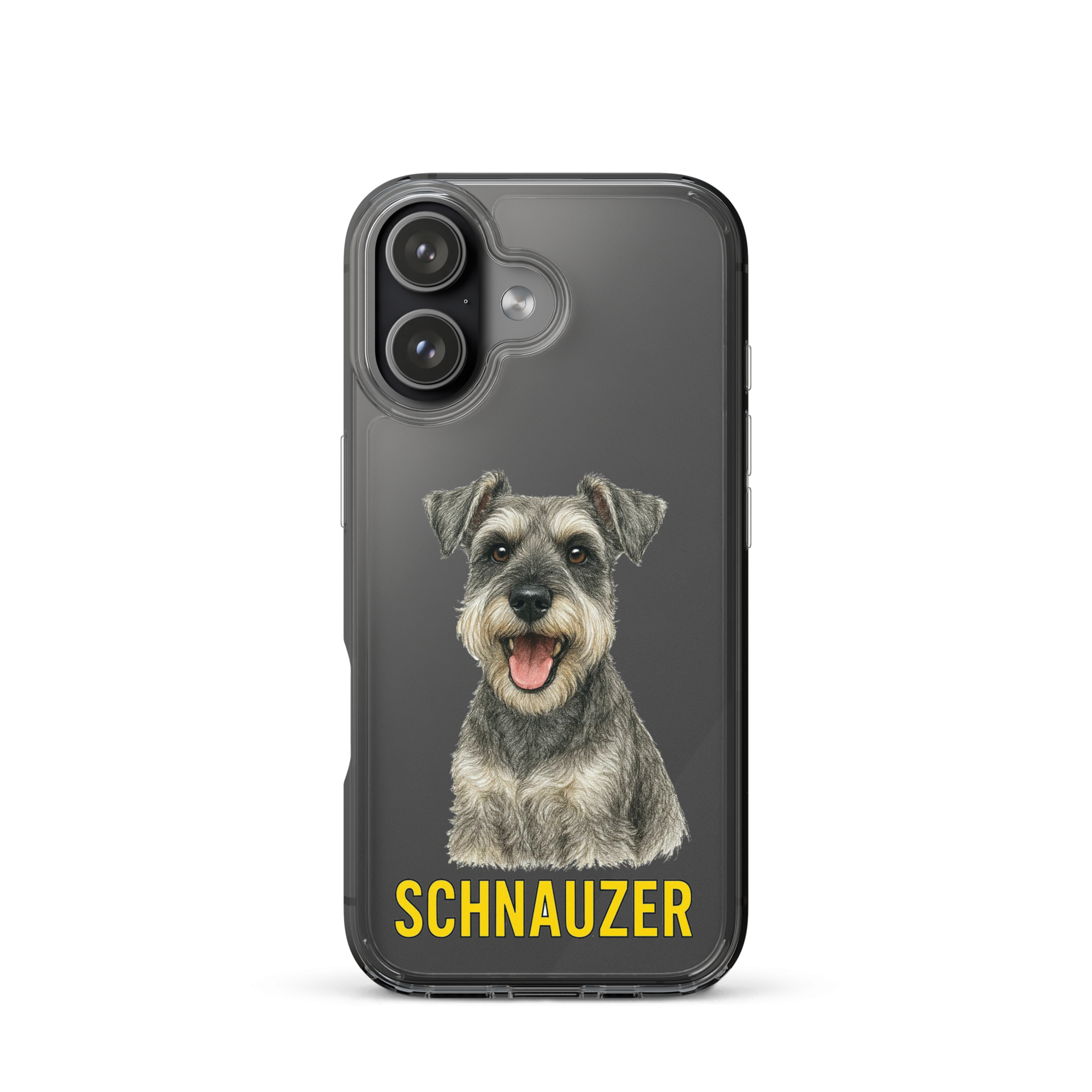 Schnauzer Clear Case for iPhone