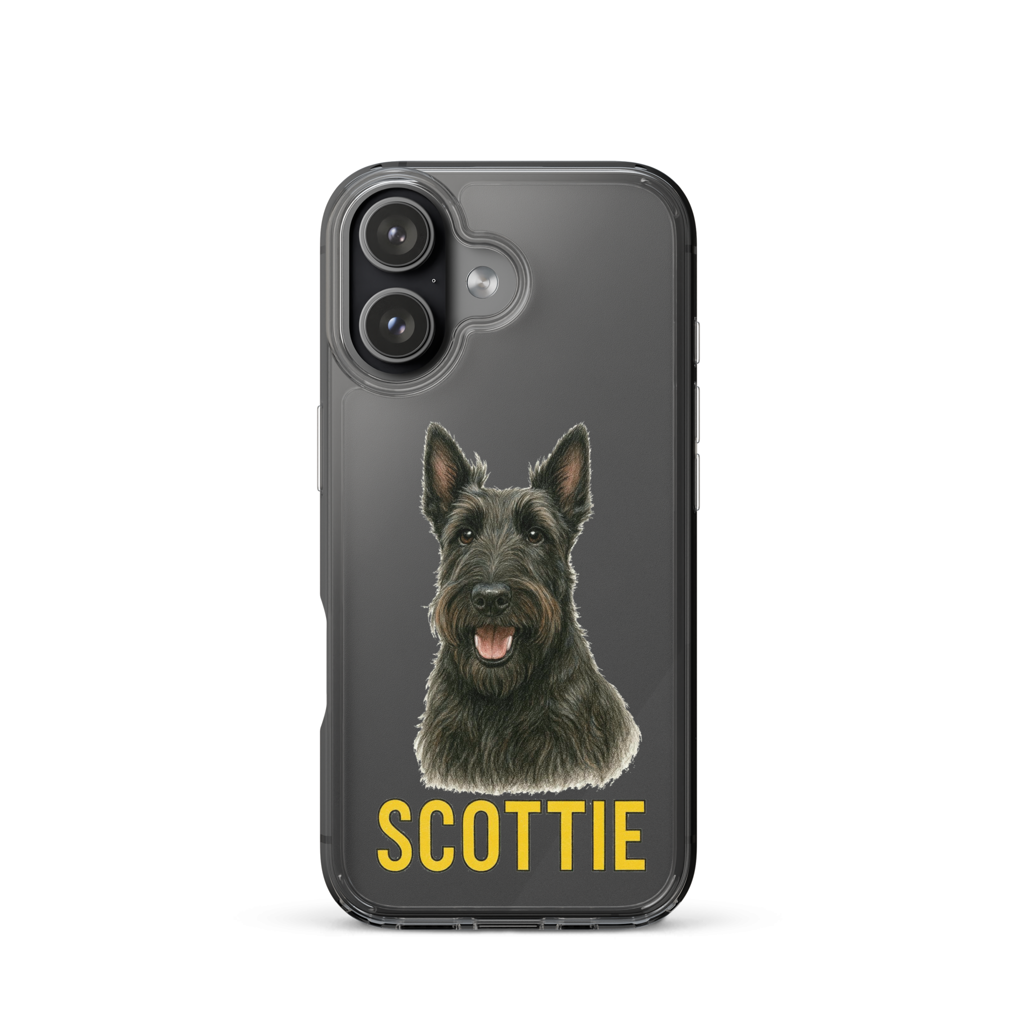Scottie Clear Case for iPhone