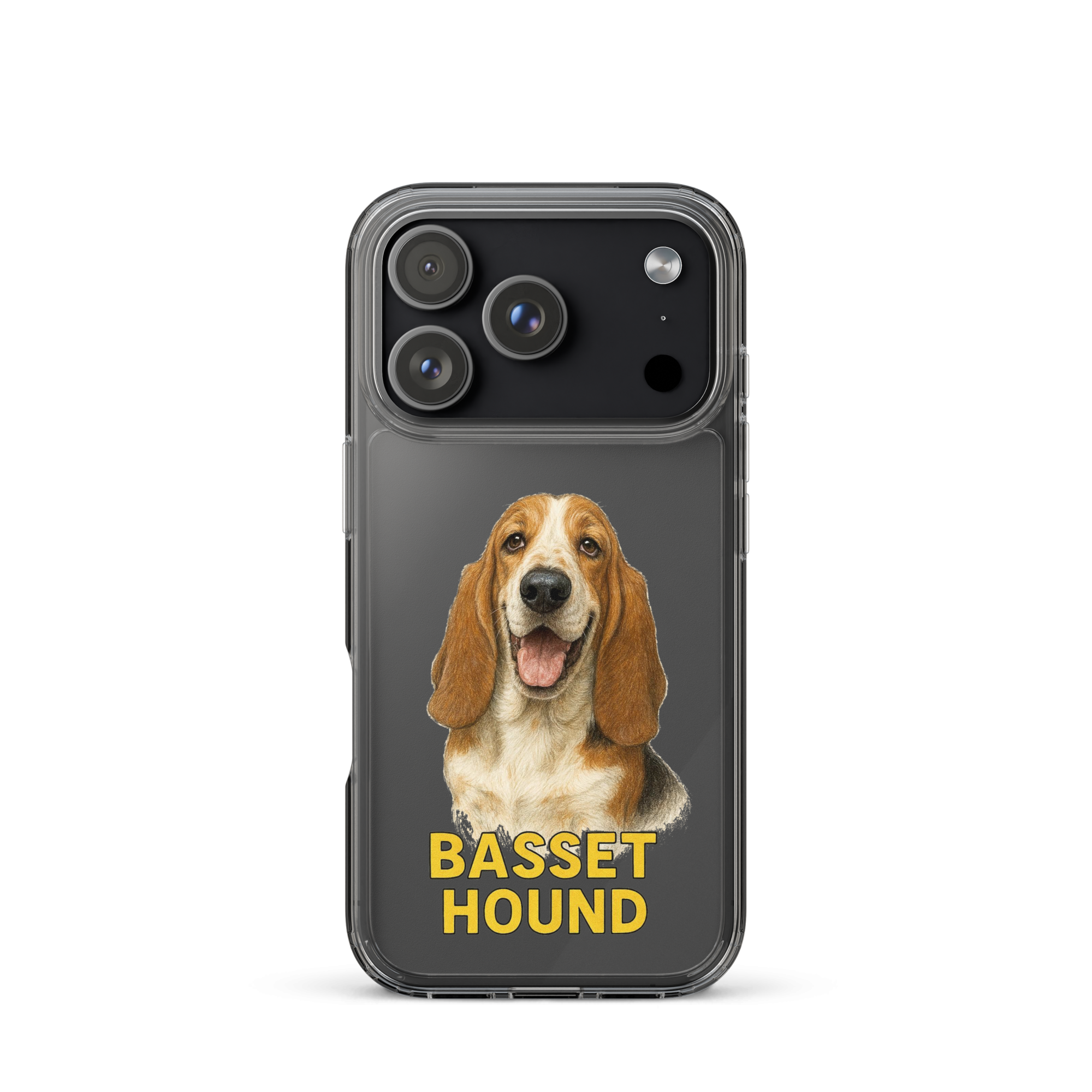 Basset Hound Clear Case for iPhone