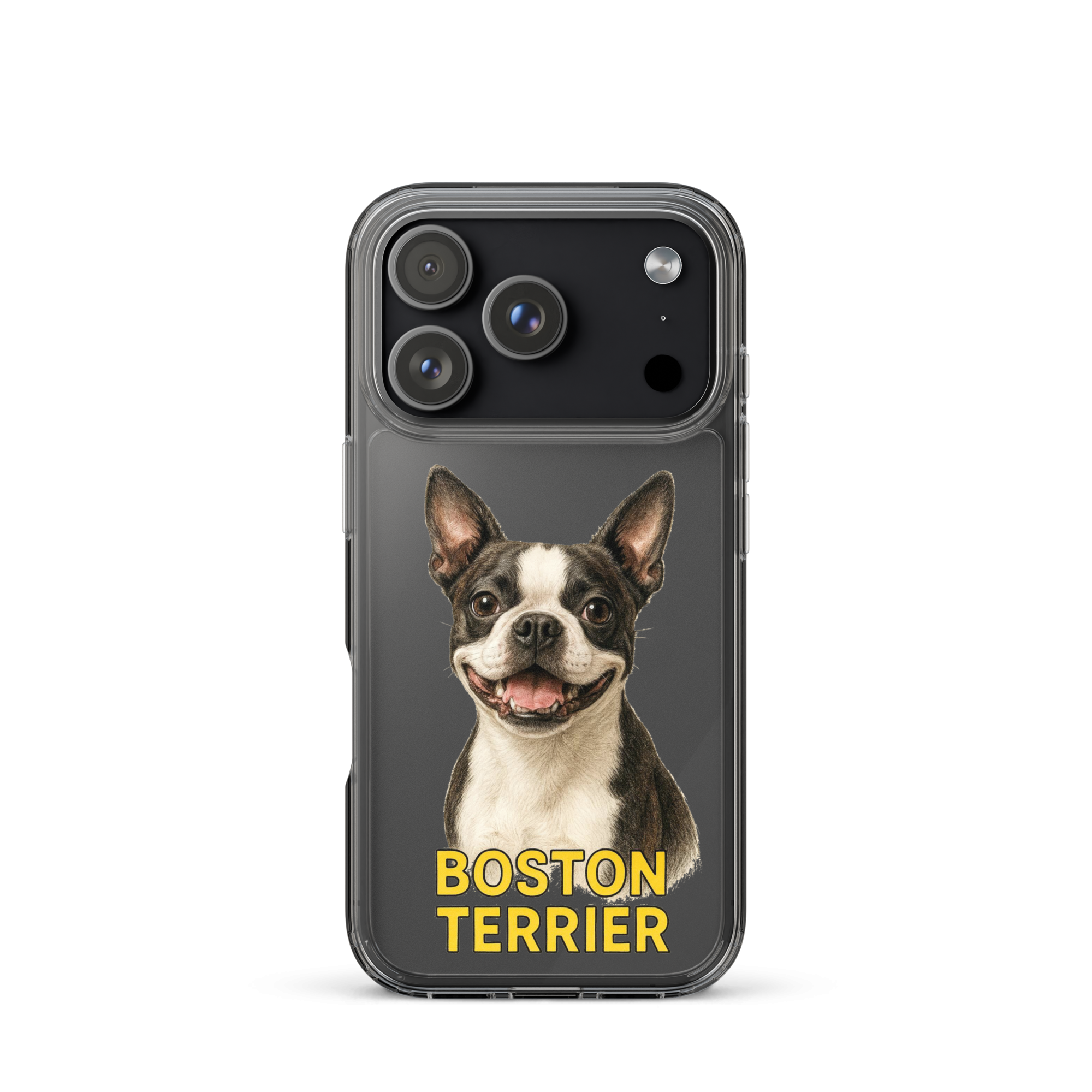 Boston Terrier Clear Case for iPhone