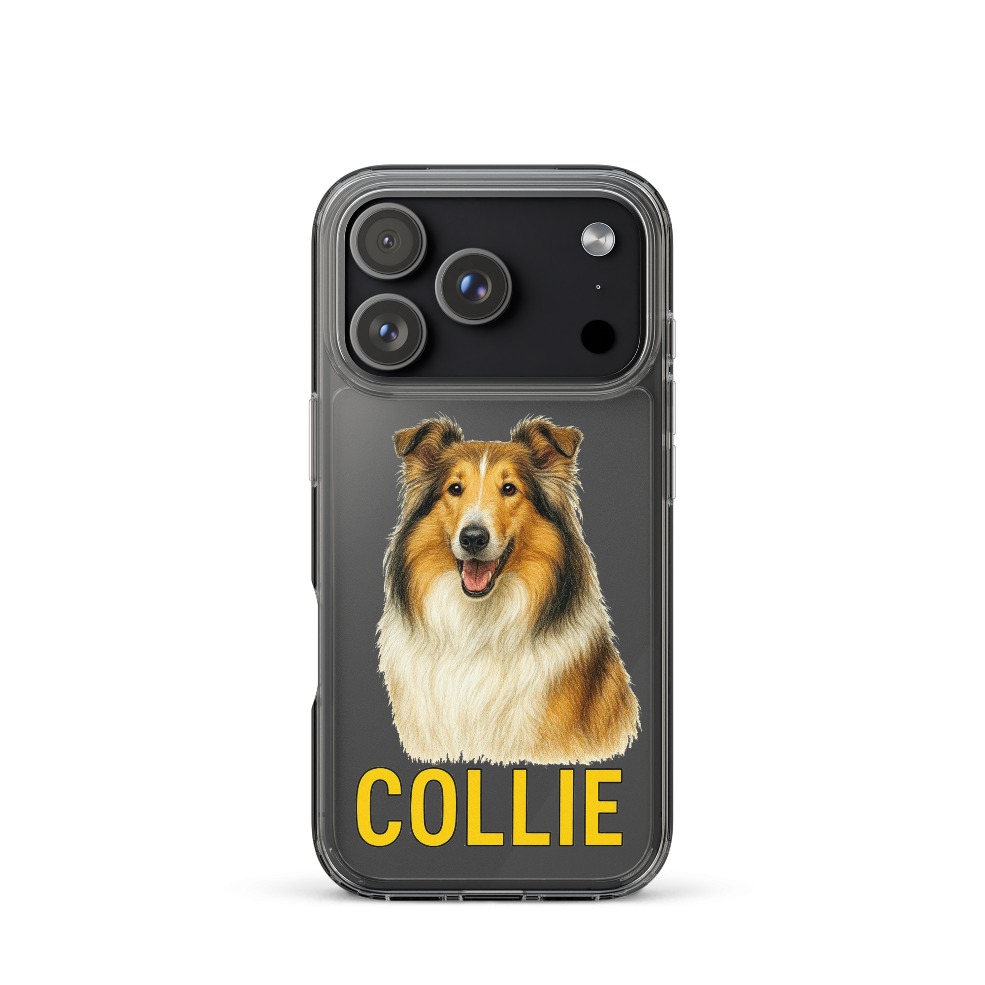 Collie Clear Case for iPhone