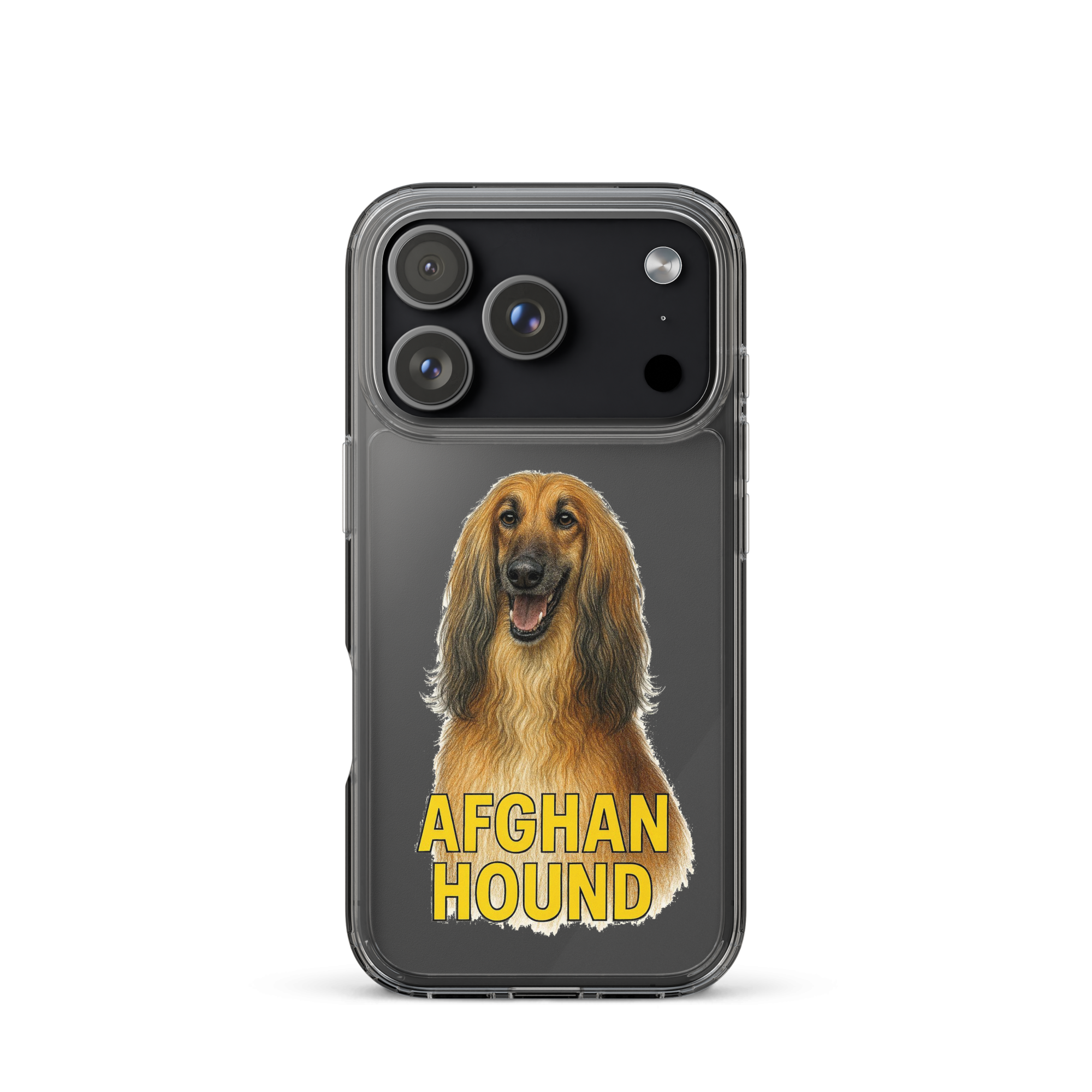 Afghan Hound Clear Case for iPhone